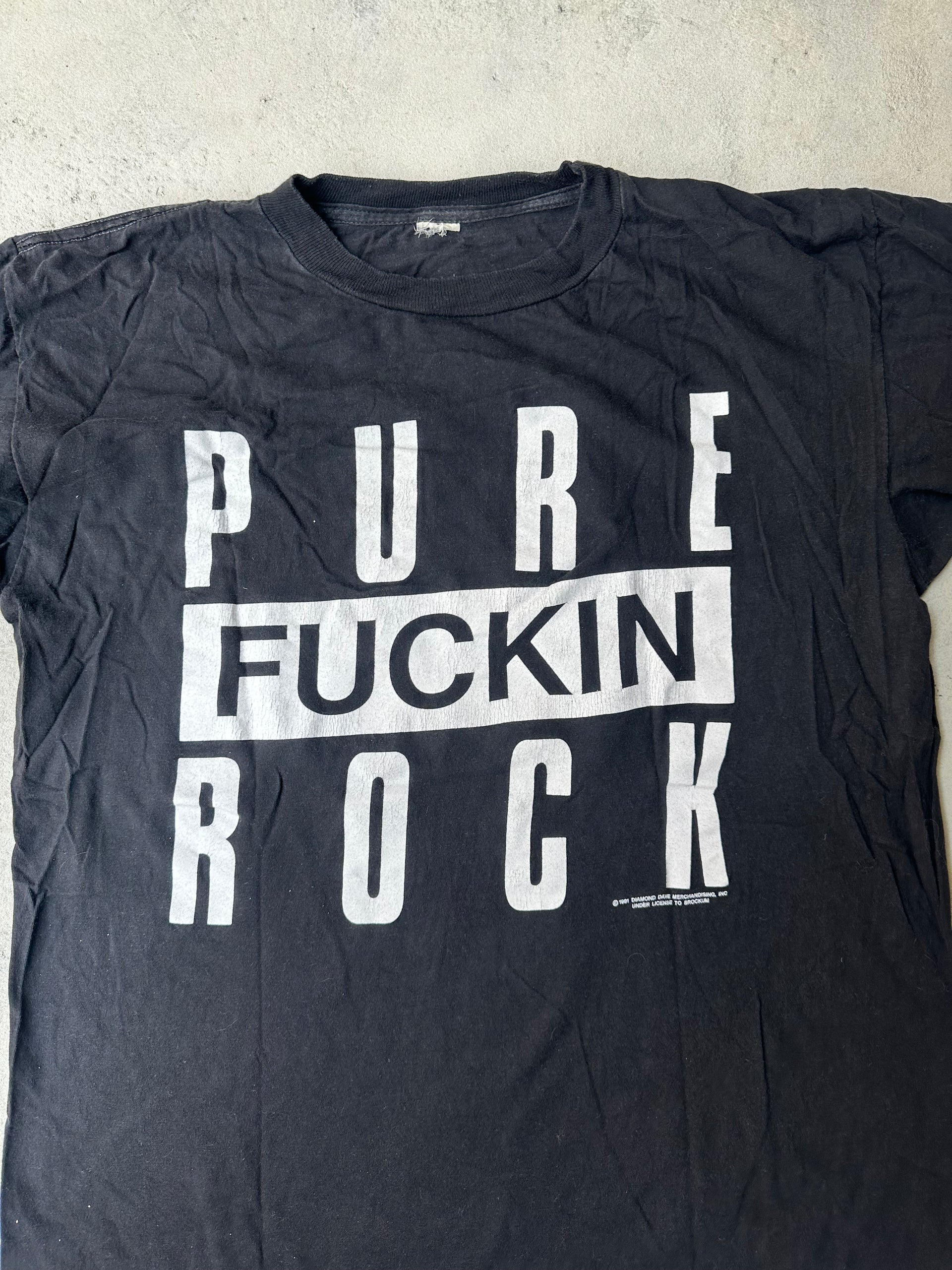 David Lee Roth band tee 1991. (SIZE M/L)