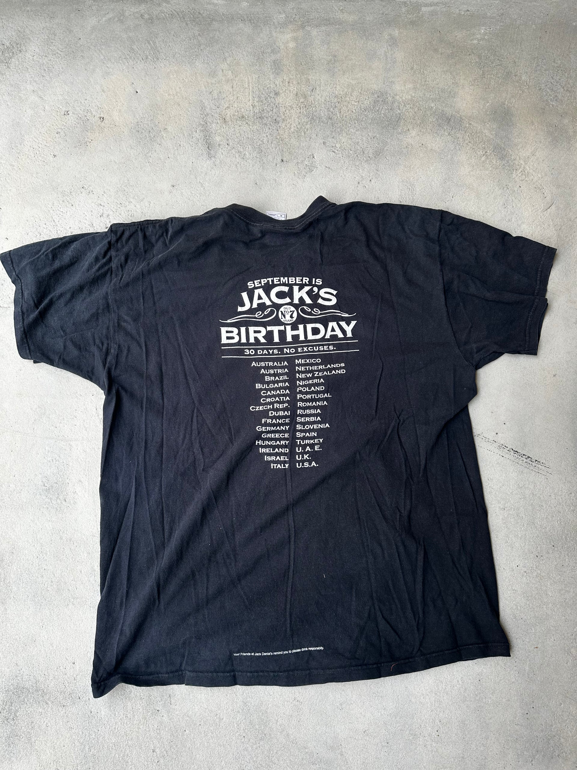 VINTAGE JACK DANIELS T-SHIRT (SIZE L)