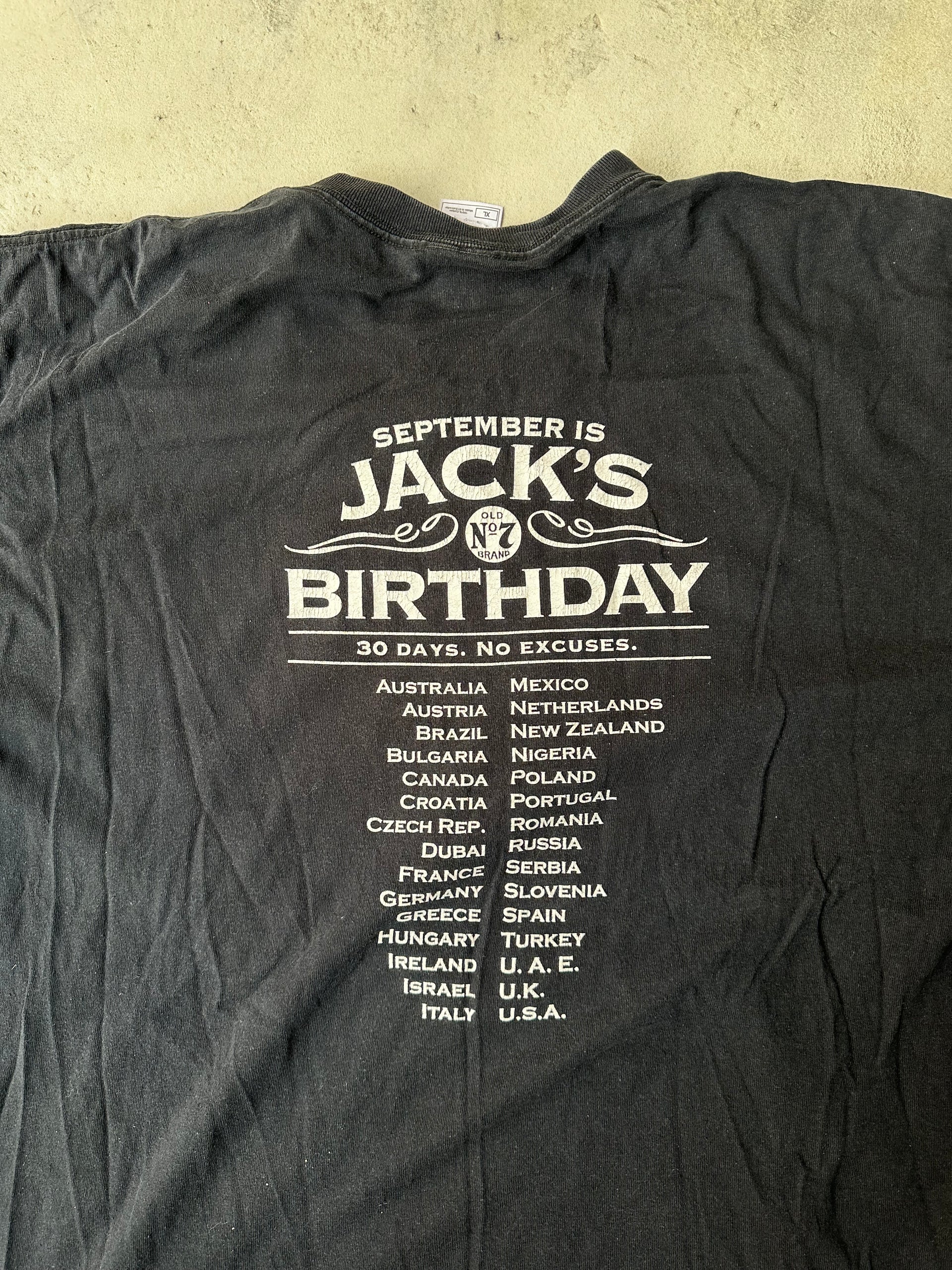 VINTAGE JACK DANIELS T-SHIRT (SIZE L)
