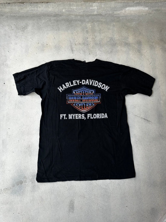 Vintage single stitch Harley-Davidson Ft. Myers, Florida T-shirt