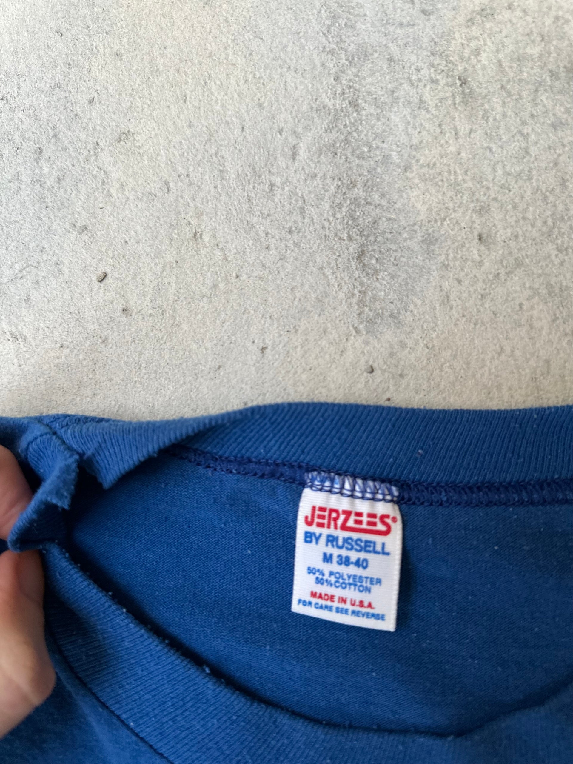 Classic American souvenir shirt from Boothbay Harbor, Maine.