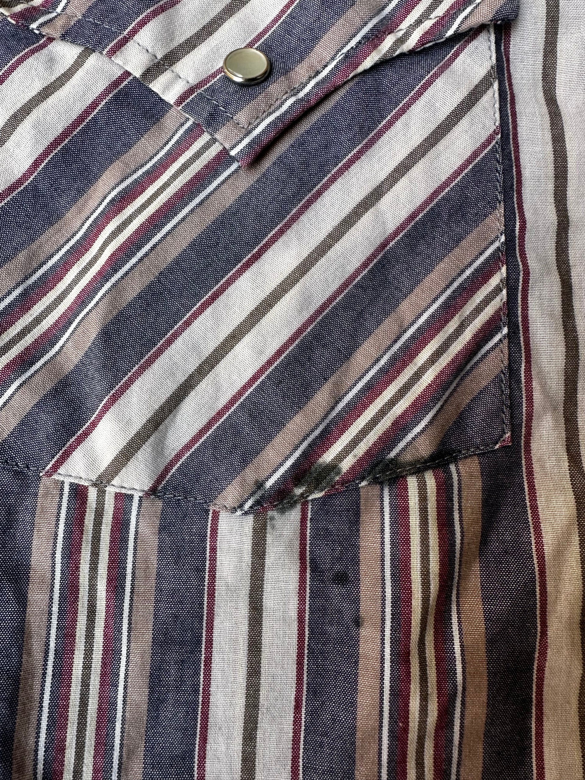 Stain on pocket.