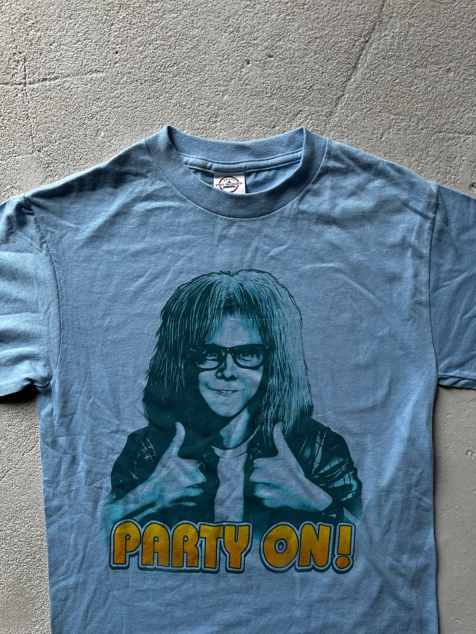 "Party On!" Vintage T-Shirt – Delta Pro Weight (Size S)