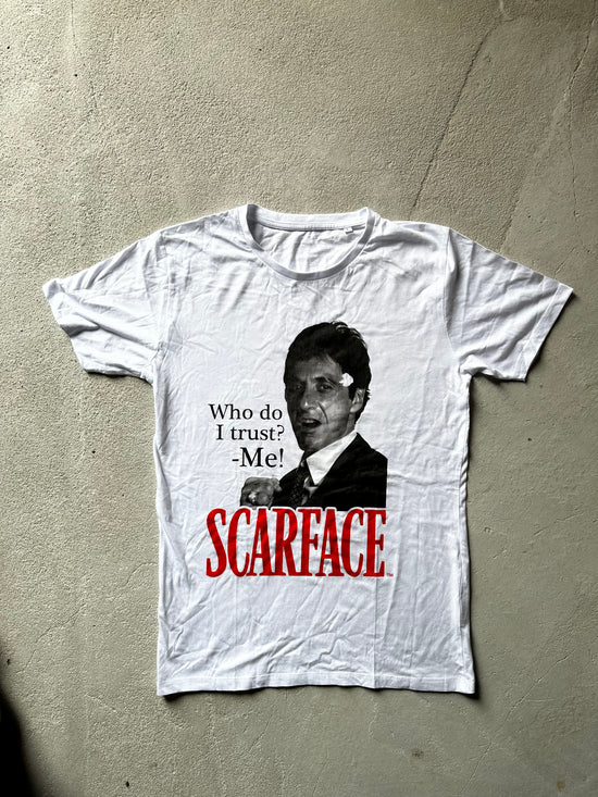 Vintage Scarface print T-shirt (Size L)
