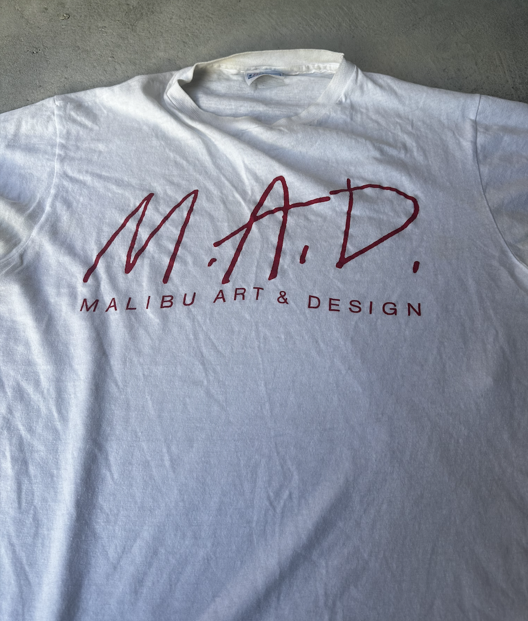 Malibu Art & Design singel stitched (SIZE M)
