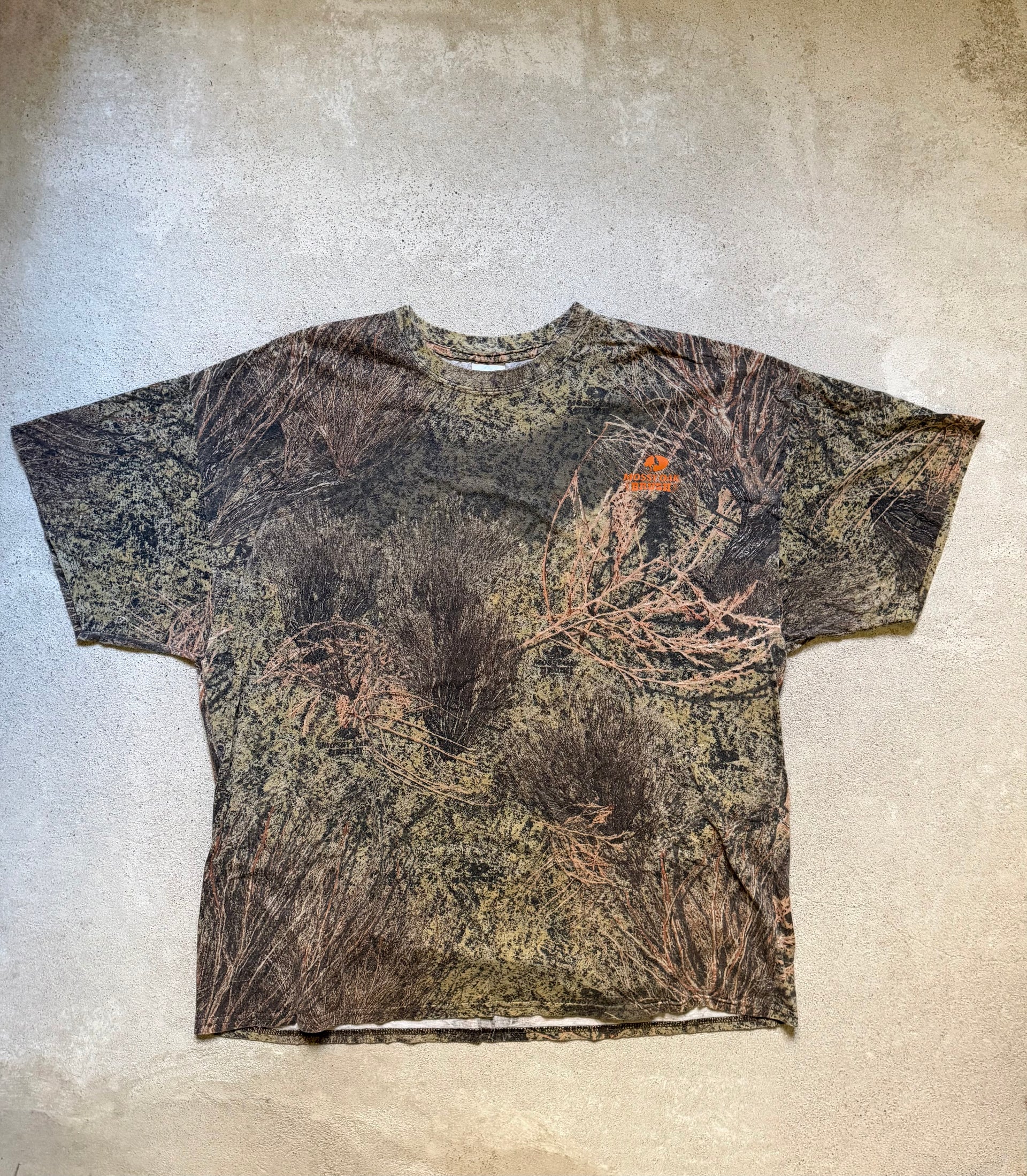 2000s Mossy Oak Brush Camo Tee | Size XXL