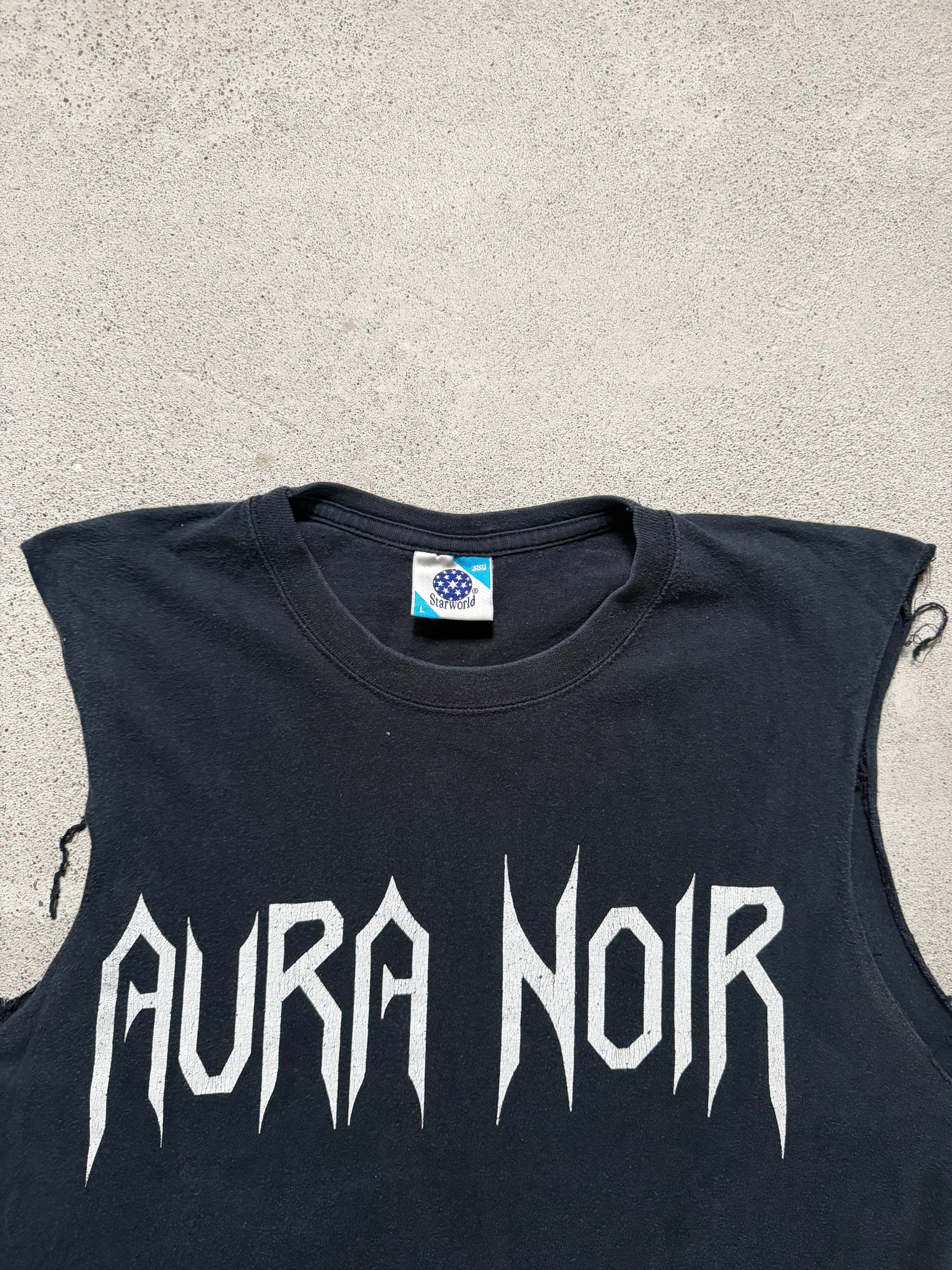 2000s Aura Noir Cut-Off Tee | L