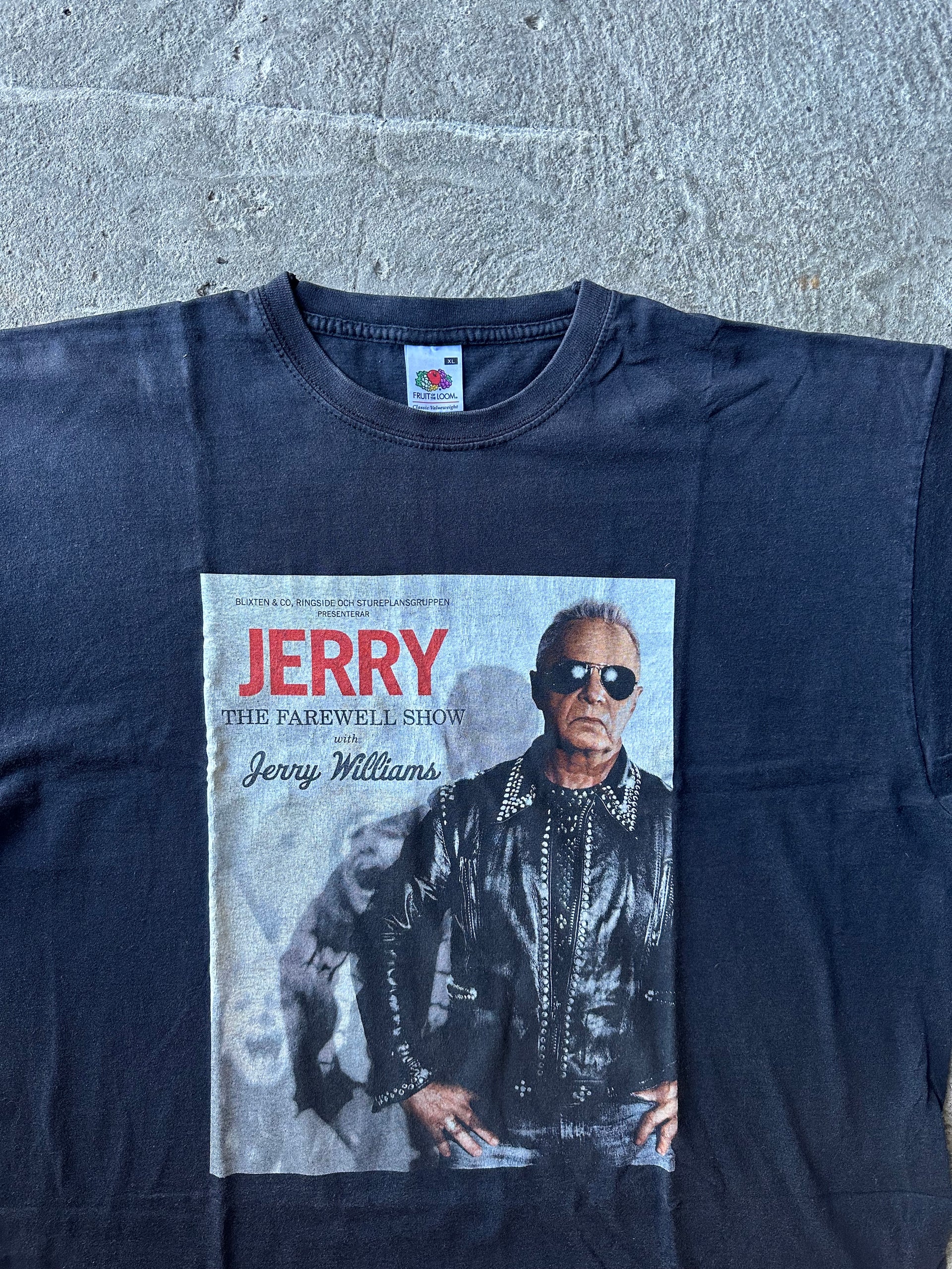 Jerry Williams The Farewell Show Vintage Tee | Size XL