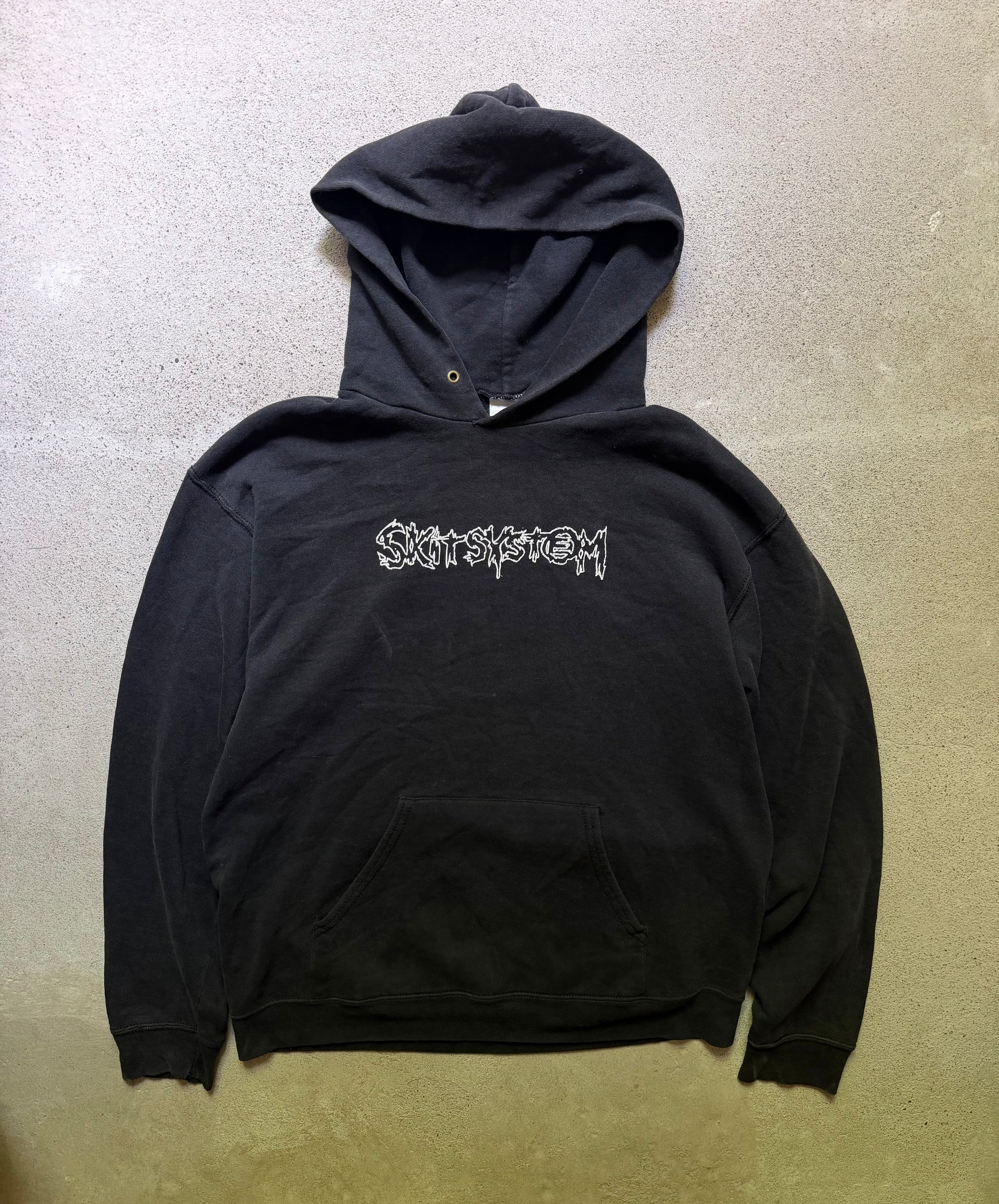 2000s Skitsystem Hardcore Punk Hoodie | Size M
