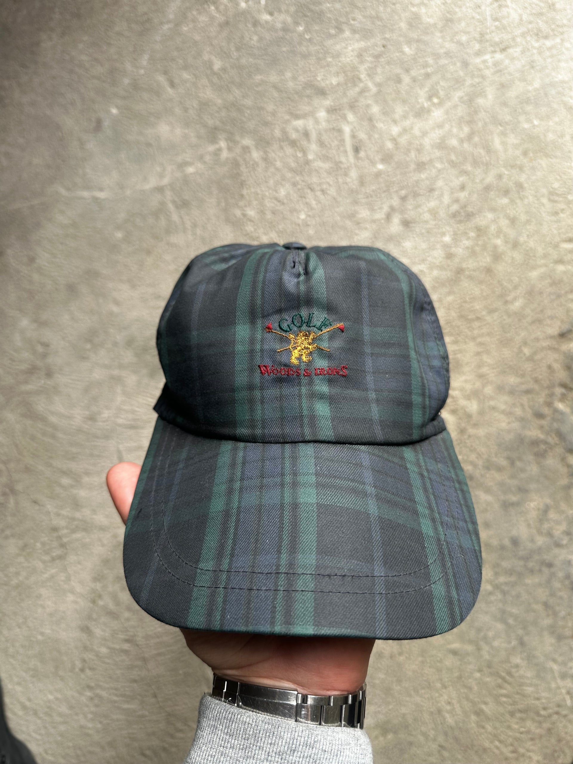 Woods & Irons Golf Cap | Royal Club Tartan | One Size