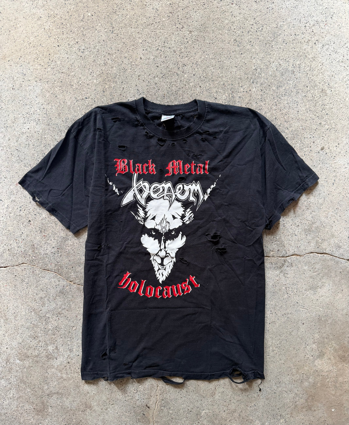 2000s Venom “Black Metal Holocaust” T-Shirt | Size M