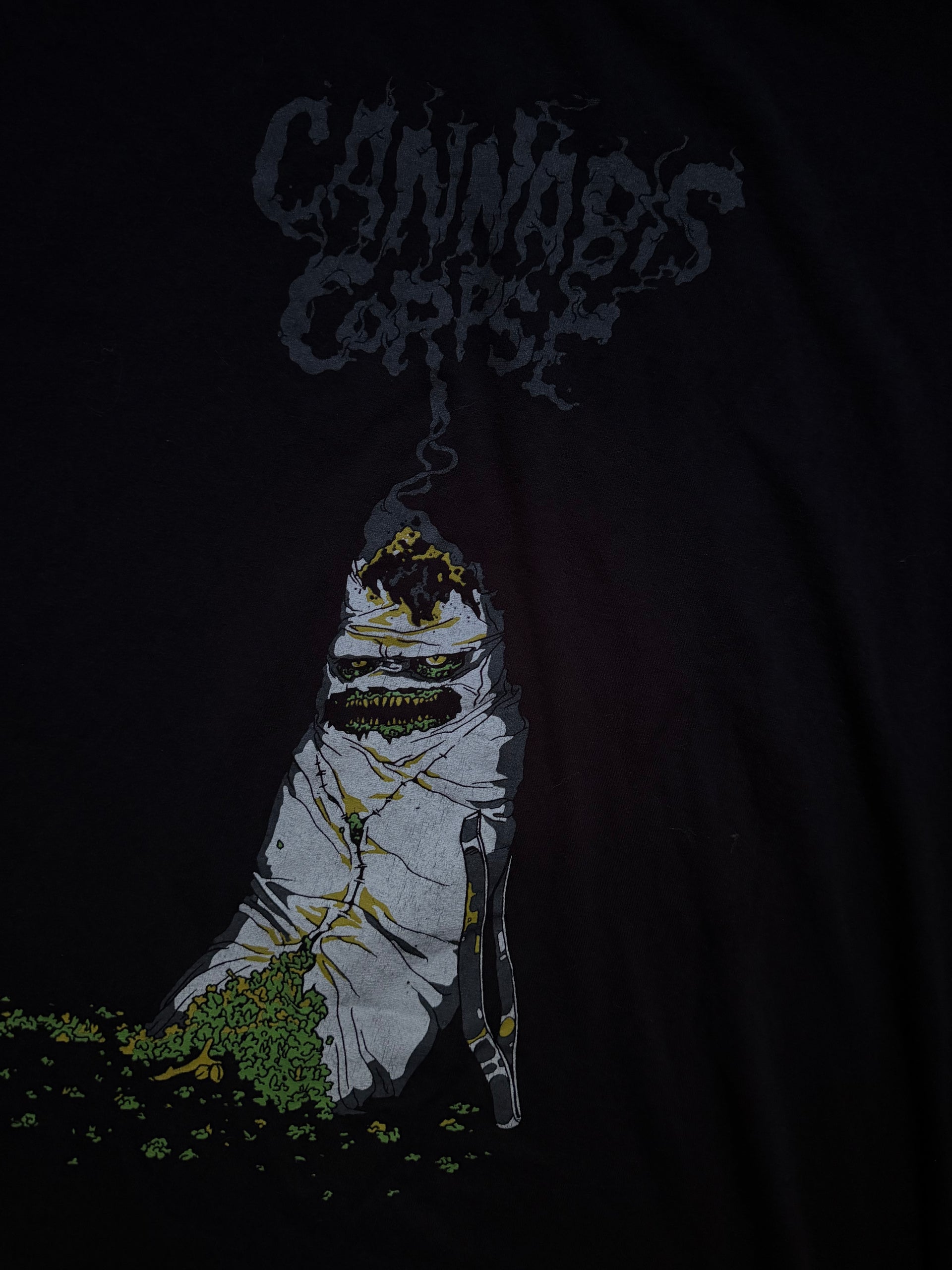 2000s Cannabis Corpse Mummy Blunt Longsleeve | Size XL