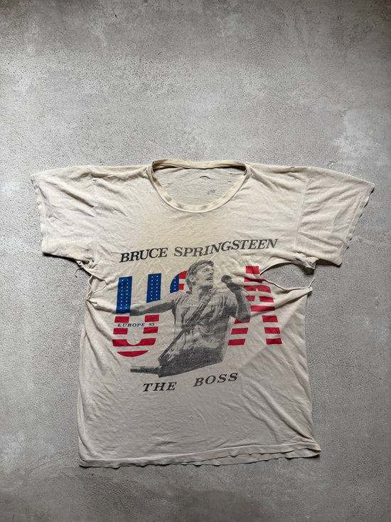 80s Bruce Springsteen Europe 85 Tee | M