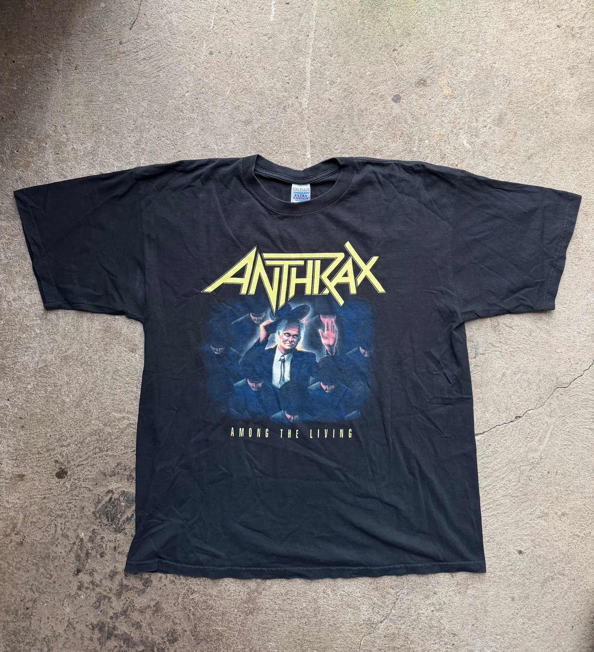 00s Anthrax Among the Living Tour T-Shirt | Size XL
