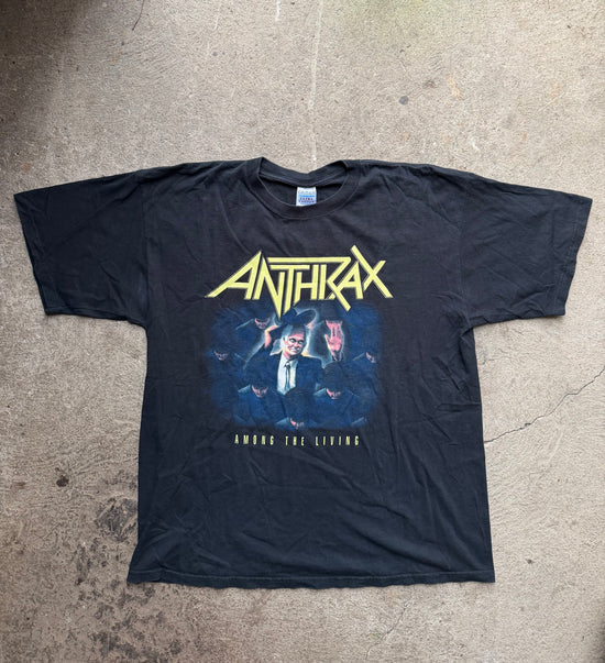00s Anthrax Among the Living Tour T-Shirt | Size XL