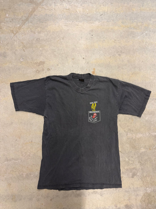 90s Rolling Stones Voodoo Lounge Tour Local Crew T-Shirt | Size XL