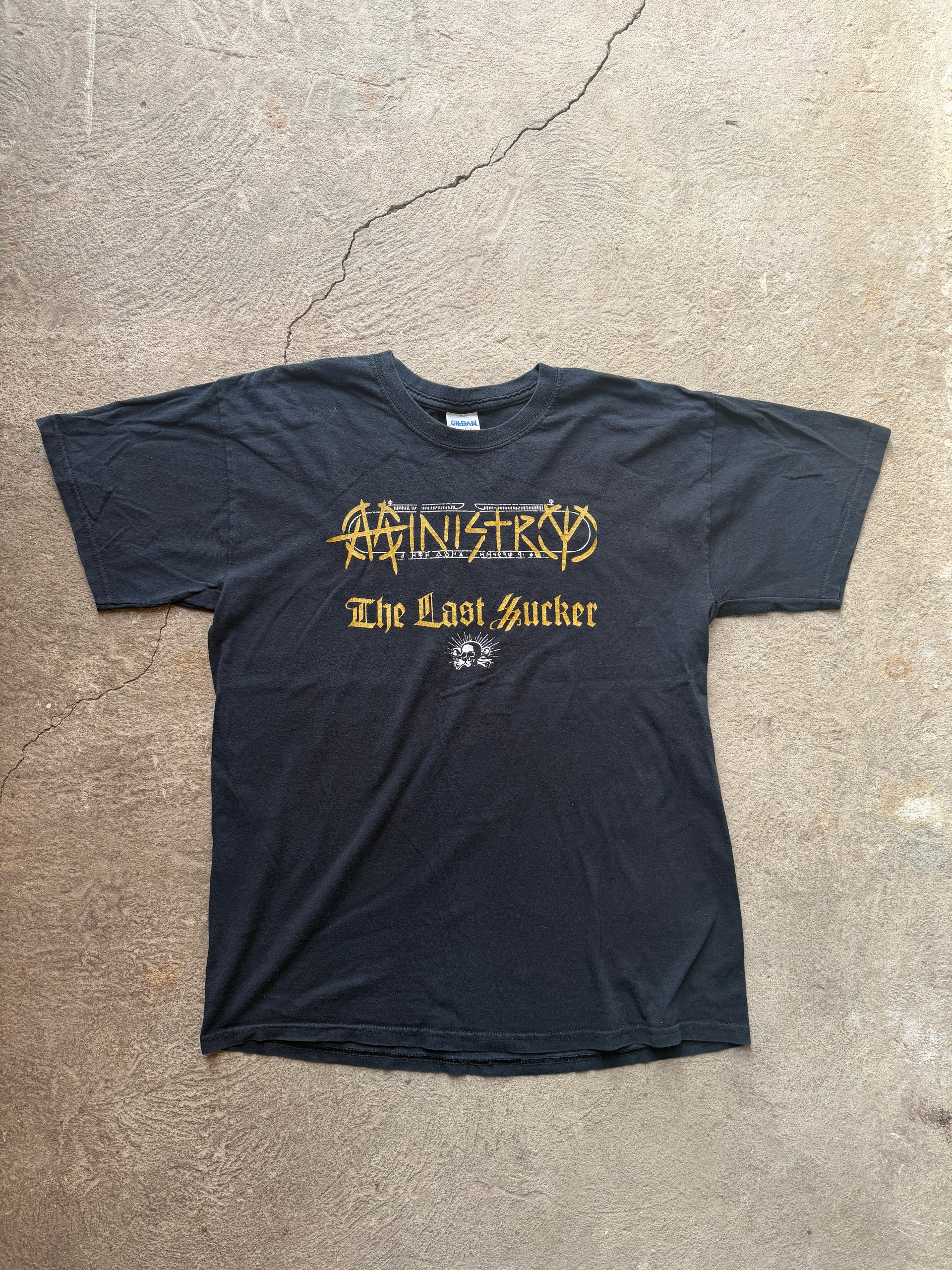 00s Ministry The Last Sucker Tour T-Shirt | Size L