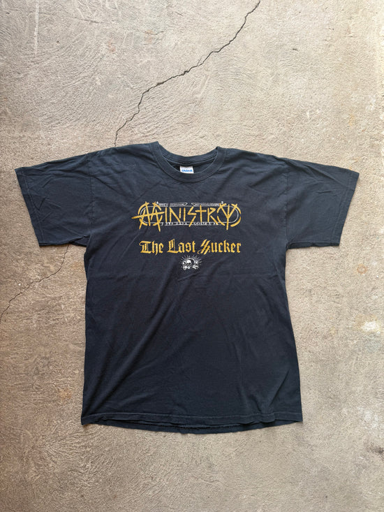 00s Ministry The Last Sucker Tour T-Shirt | Size L
