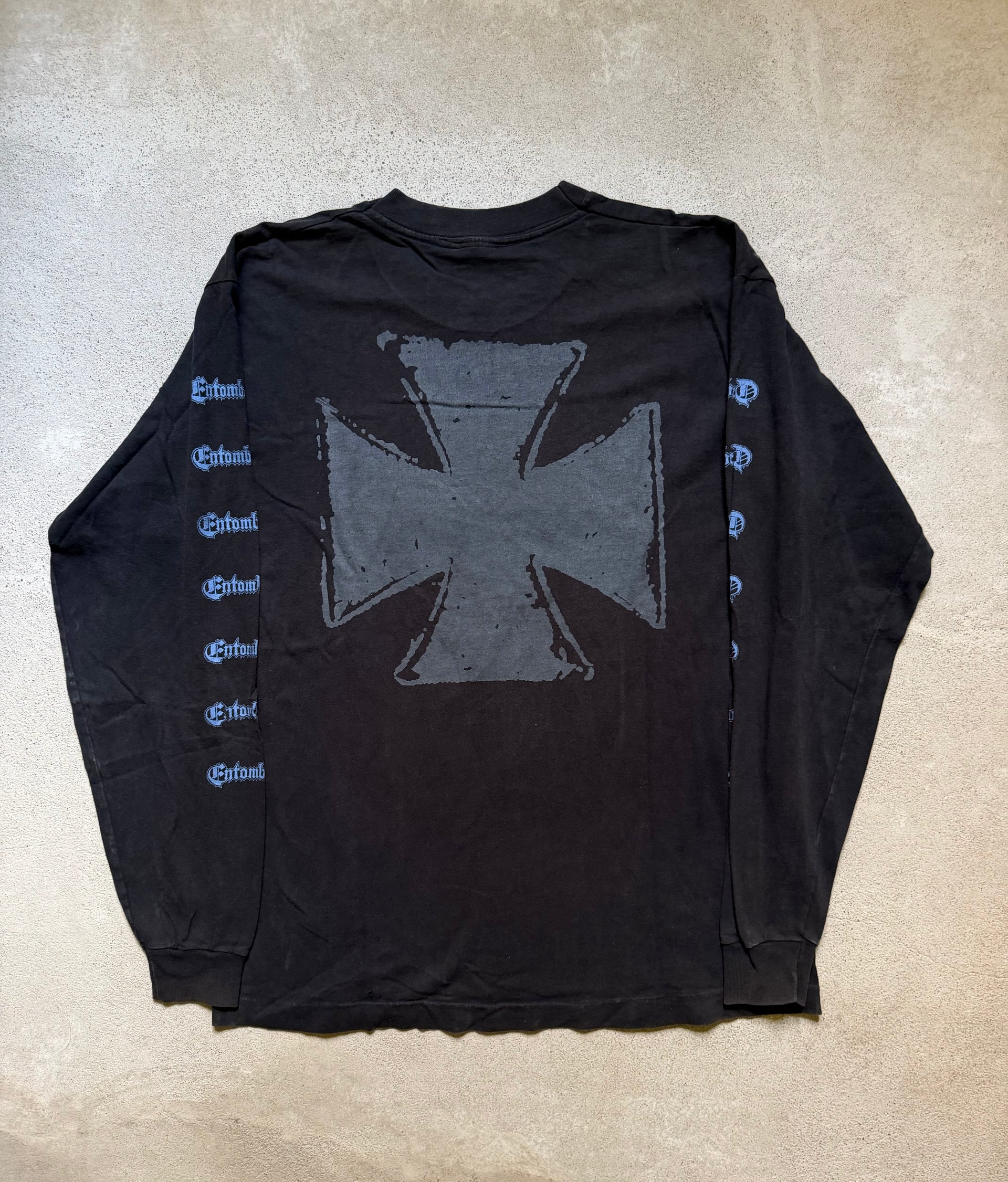 90s Entombed Clandestine 1991 Longsleeve |XL