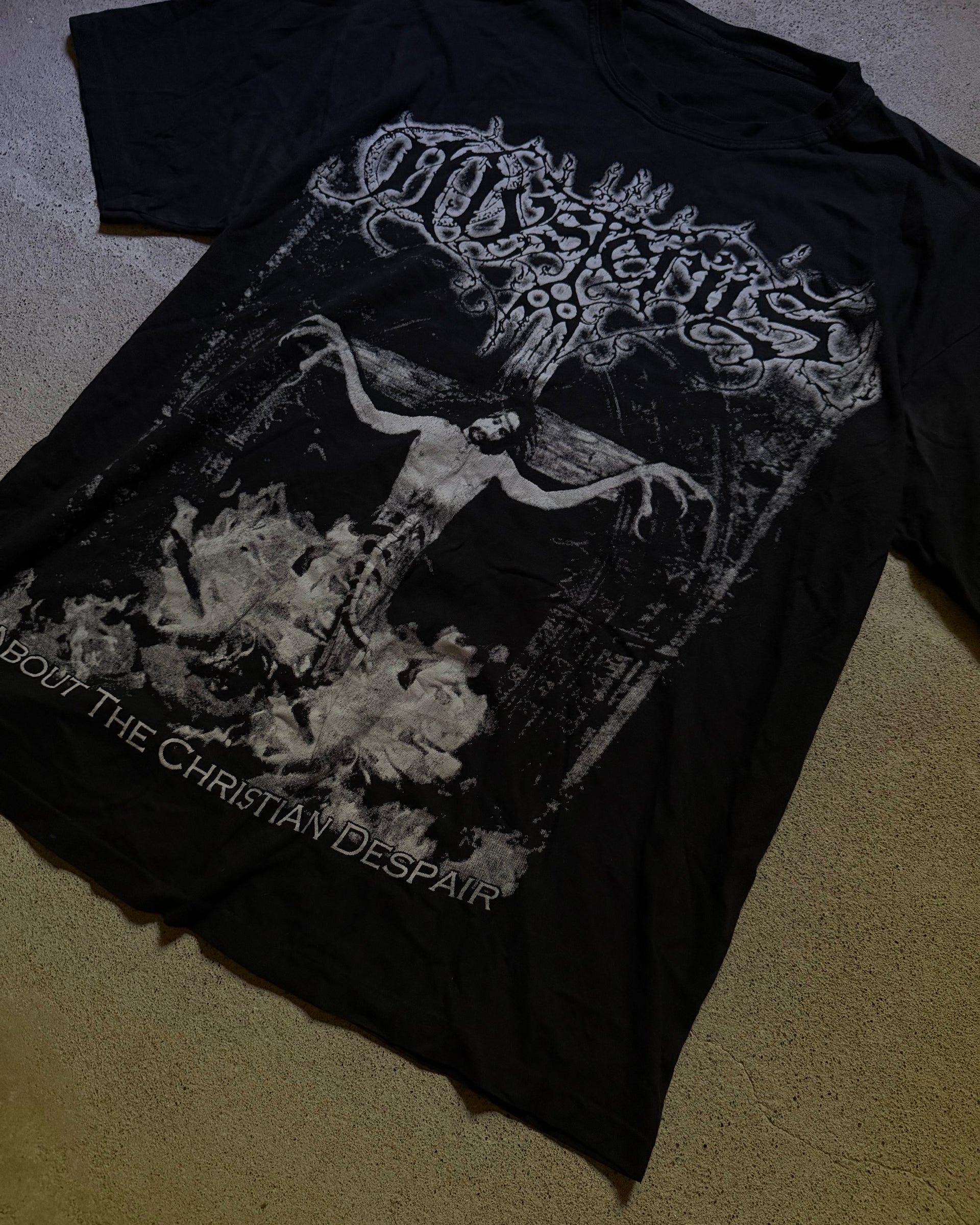 90s Mysteriis “About the Christian Despair” Tee | Size XL