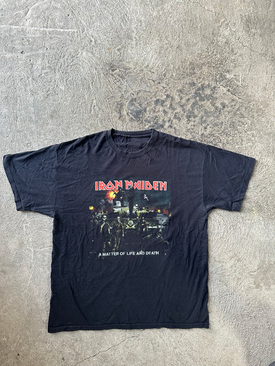 Iron Maiden A Matter of Life and Death Tour 2006 Vintage Tee | Size XL