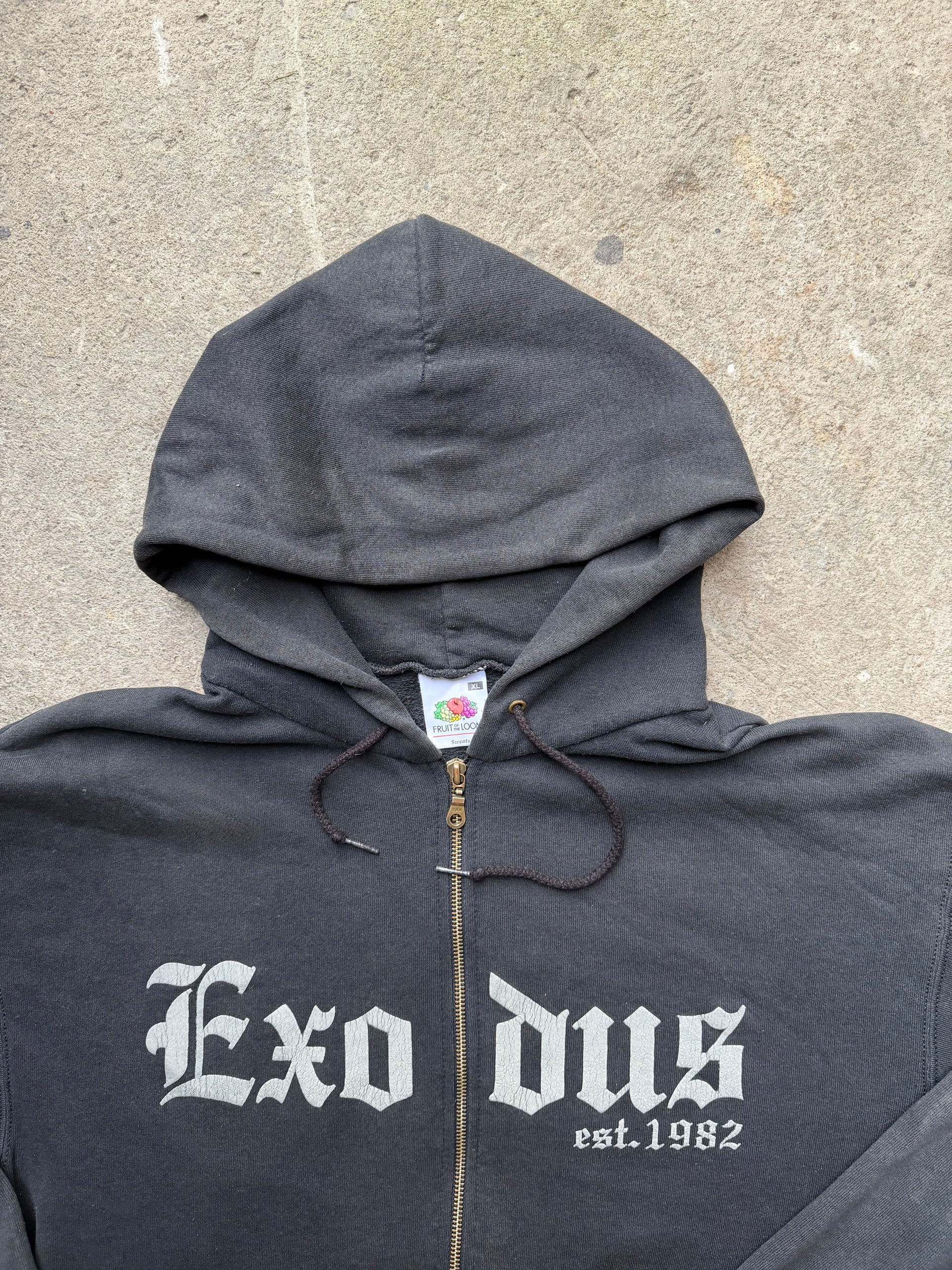 00s Exodus Zip Hoodie | Size XL