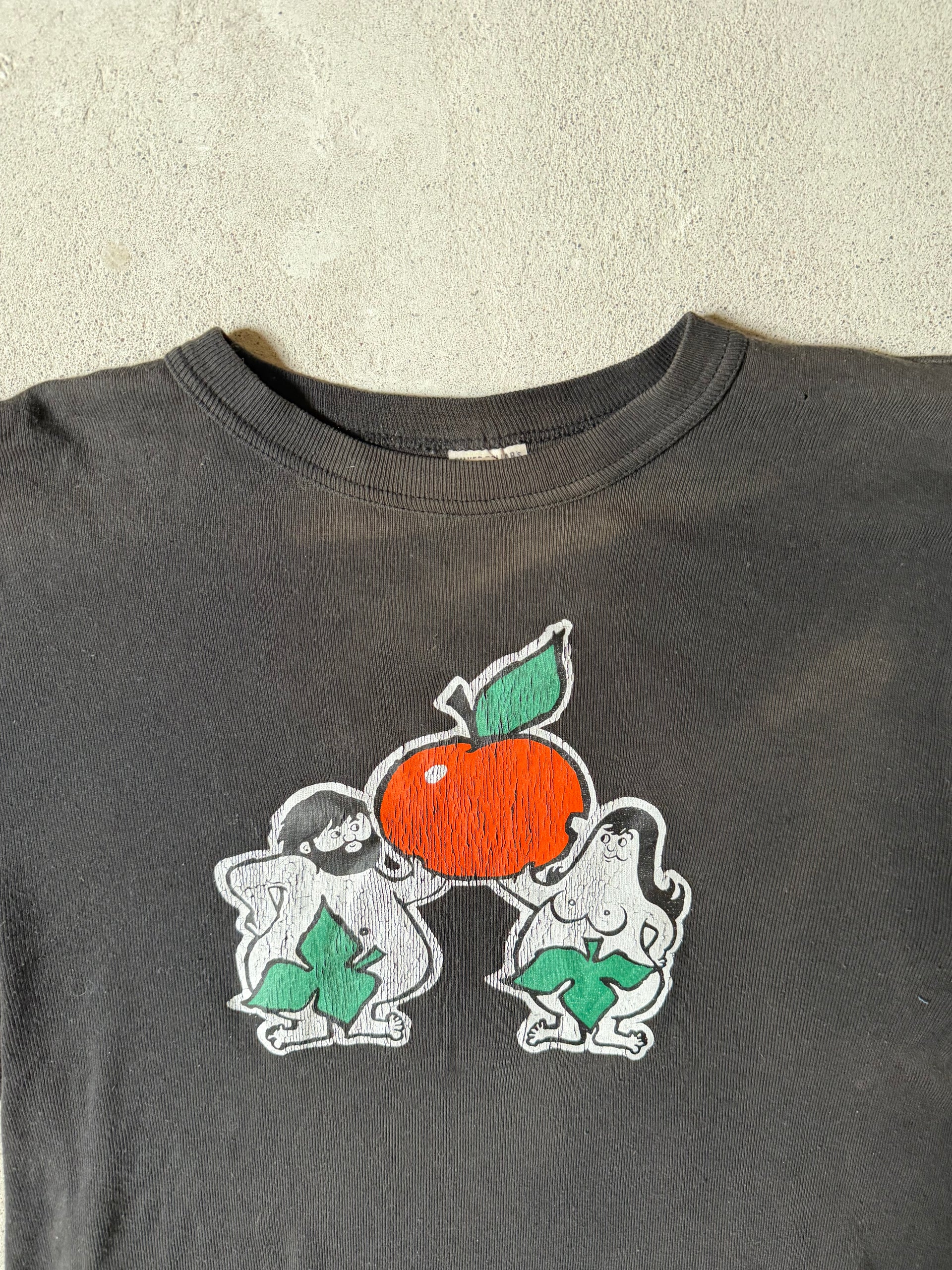 70s Adam & Eva Graphic Tee | M