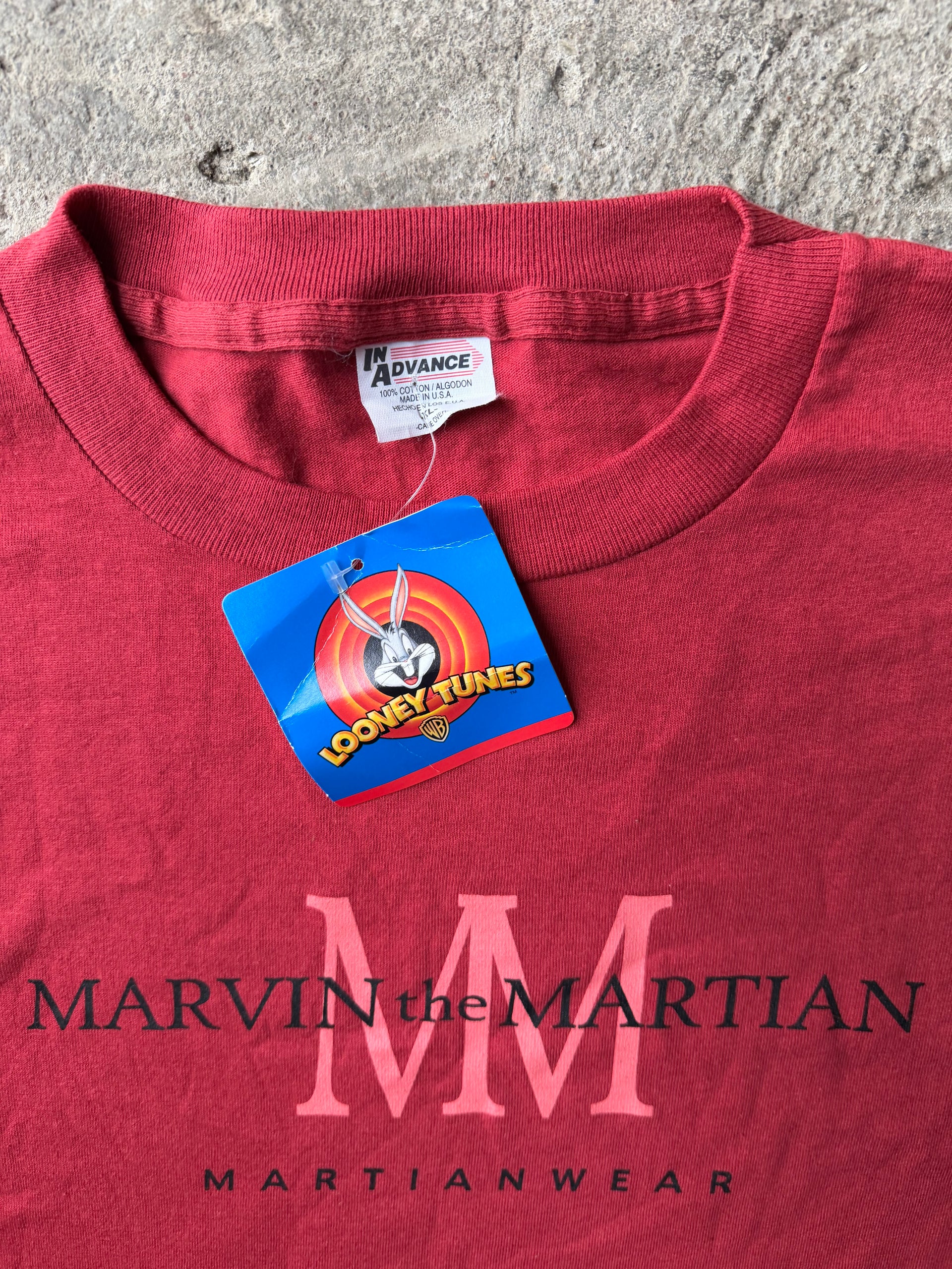90s Marvin the Martian Looney Tunes Tee | Size XL