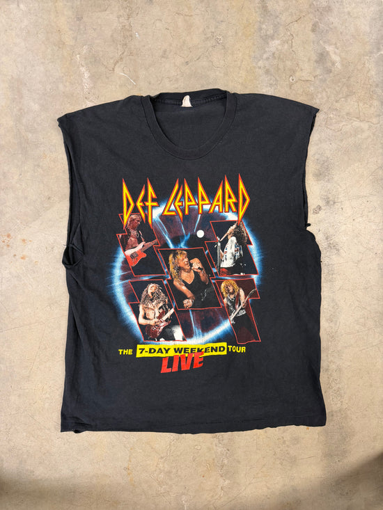 90s Def Leppard The 7-Day Weekend Tour Live | Size XL