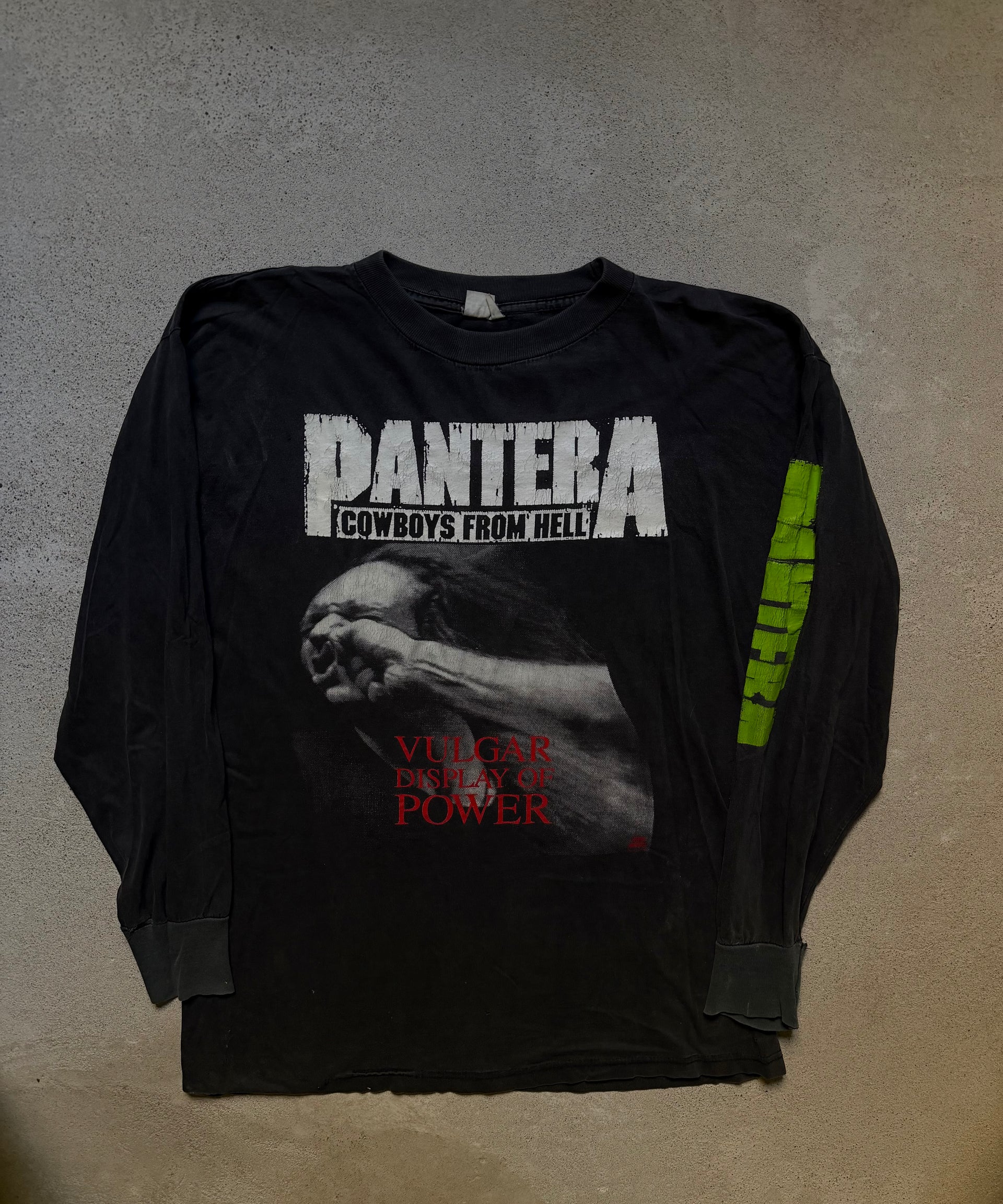 90s Pantera Cowboys From Hell 1992 Longsleeve | Size XL