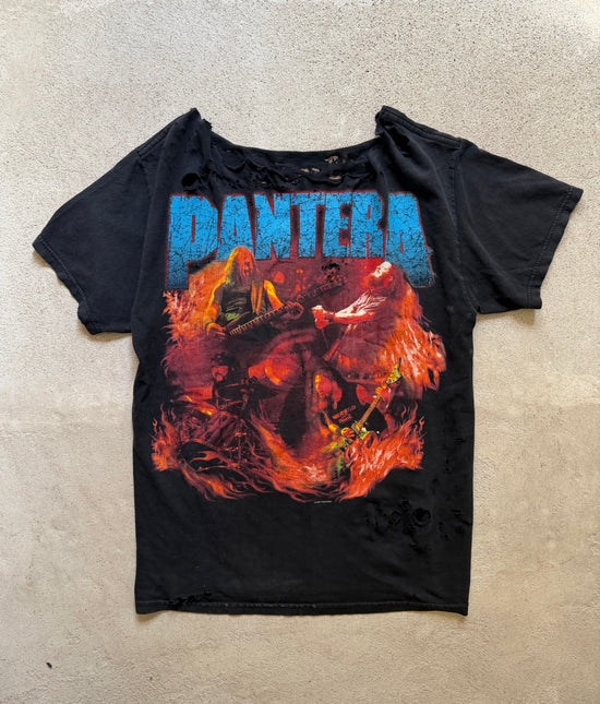 2000s Pantera Distressed Band Tee | Size M