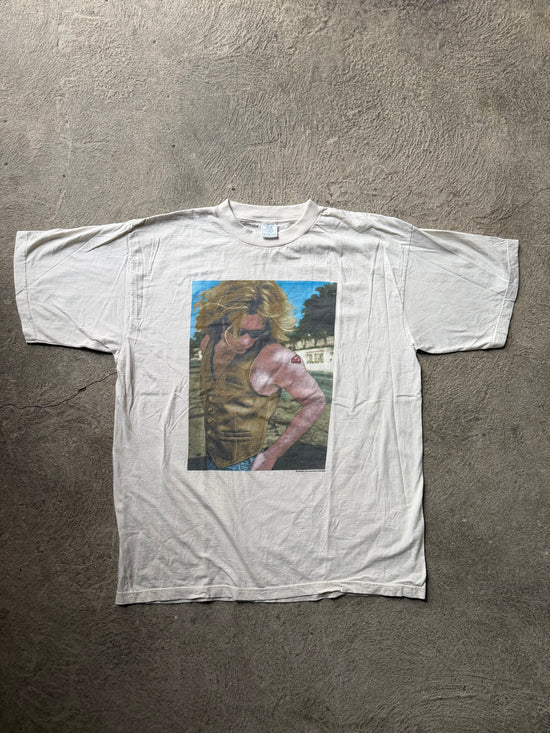 90s Bon Jovi portrait photo 1996 Promo Tee | Size L