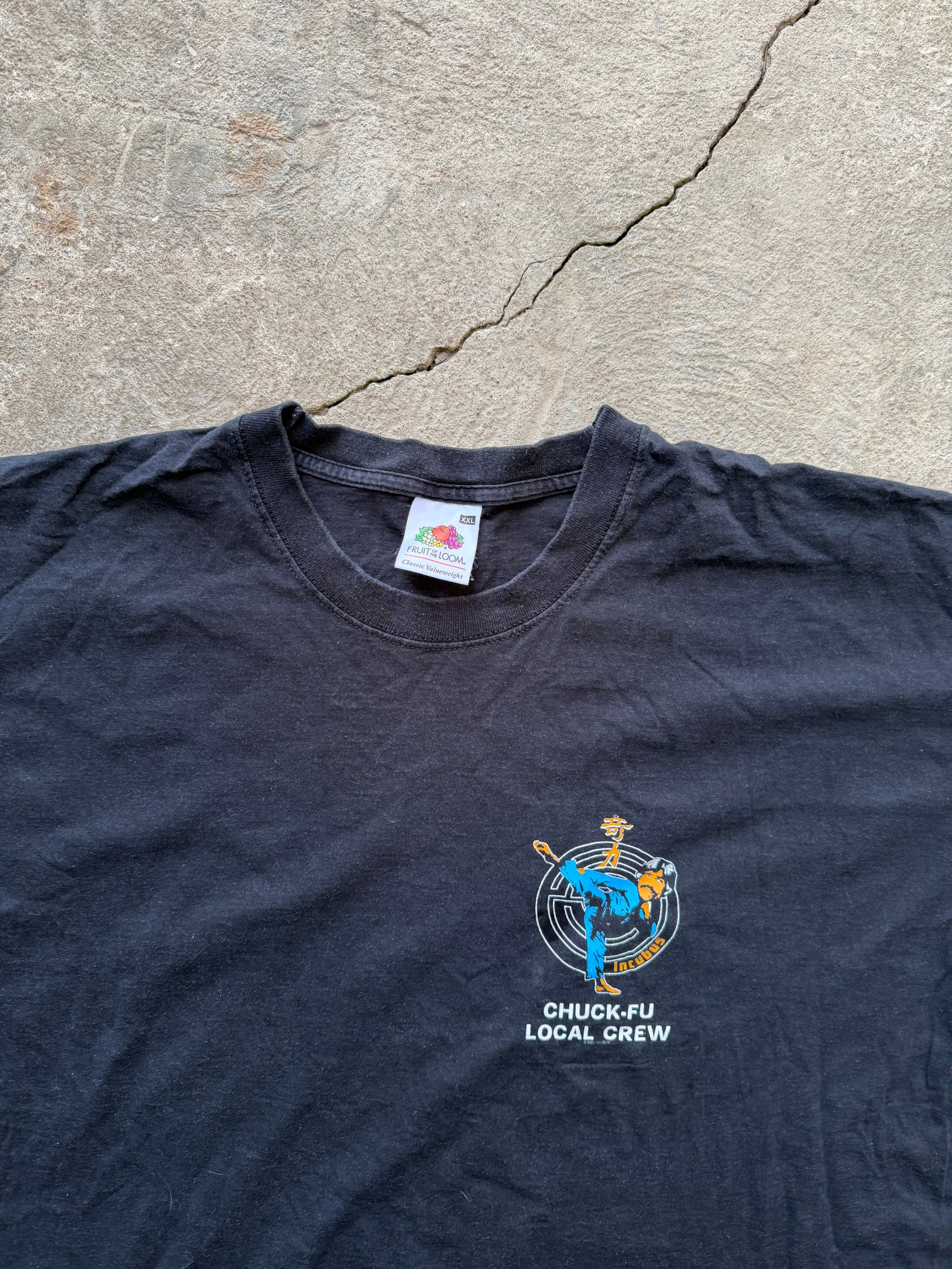 00s Incubus “Chuck-Fu Local Crew” T-Shirt | Size XXL