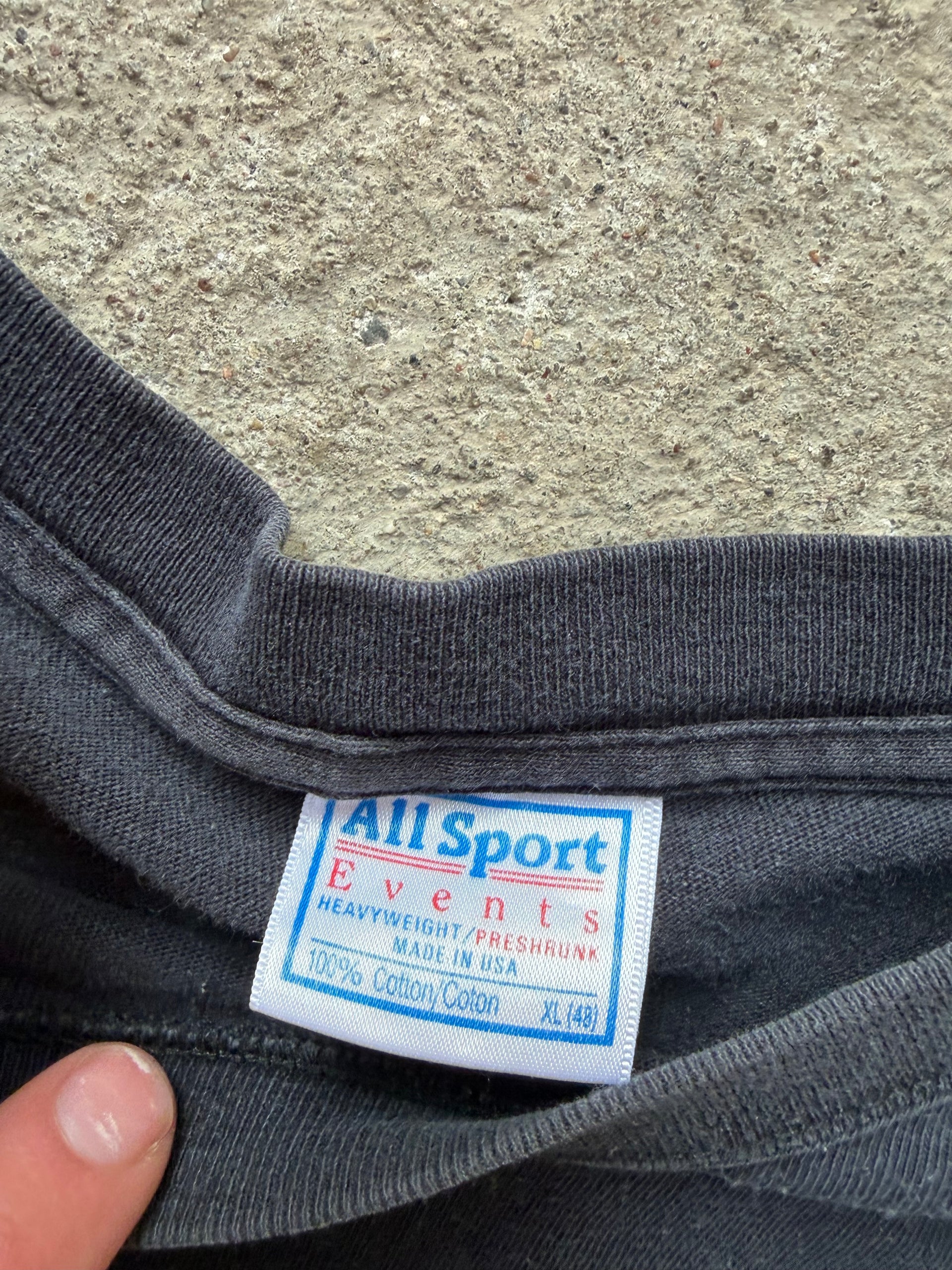 2000s AC/DC Stiff Lower Back Local Crew T-Shirt | Size XL