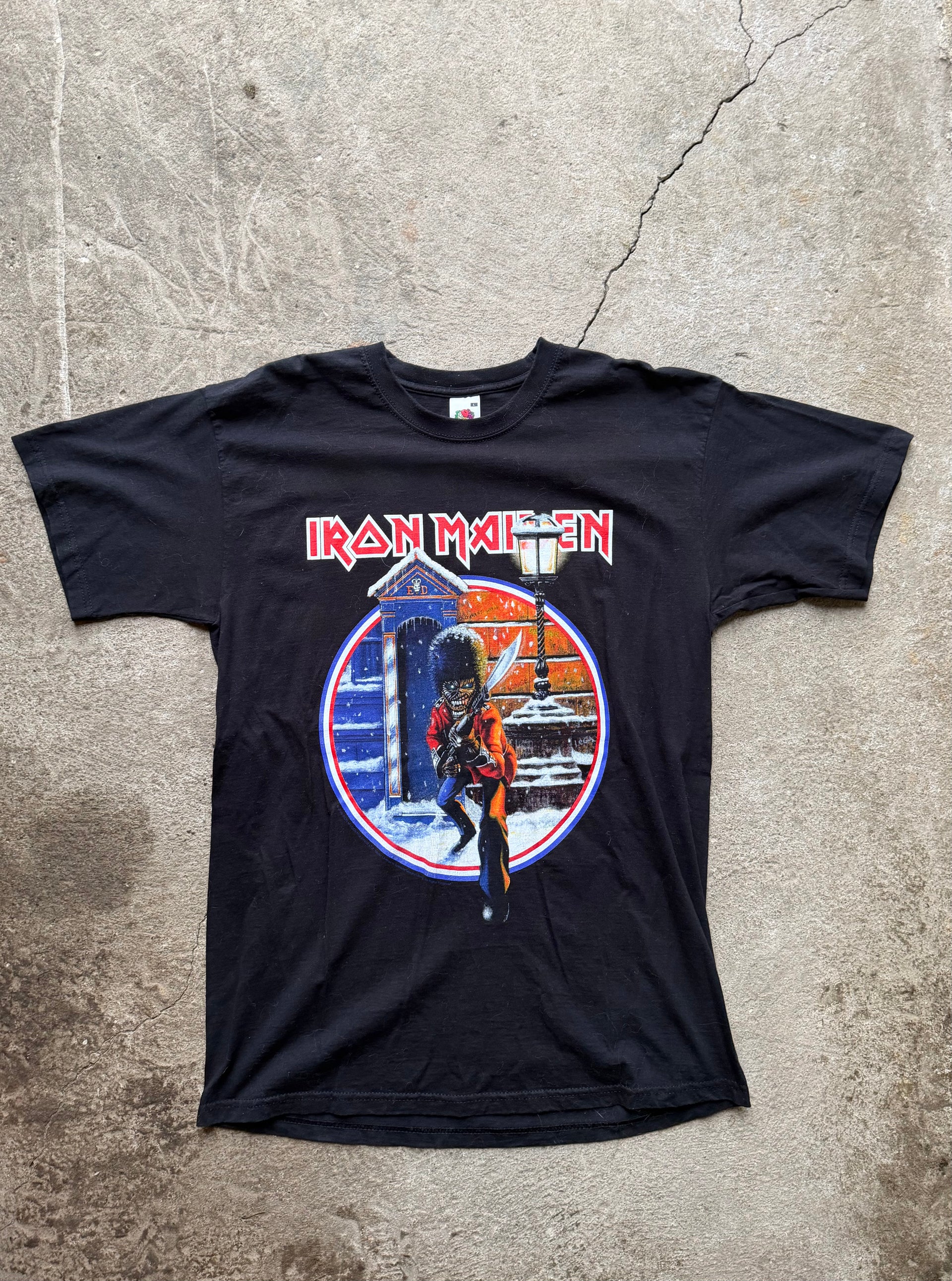 00s Iron Maiden “Christmas with Eddie” Earl’s Court 2006 Tour Tee | Size L