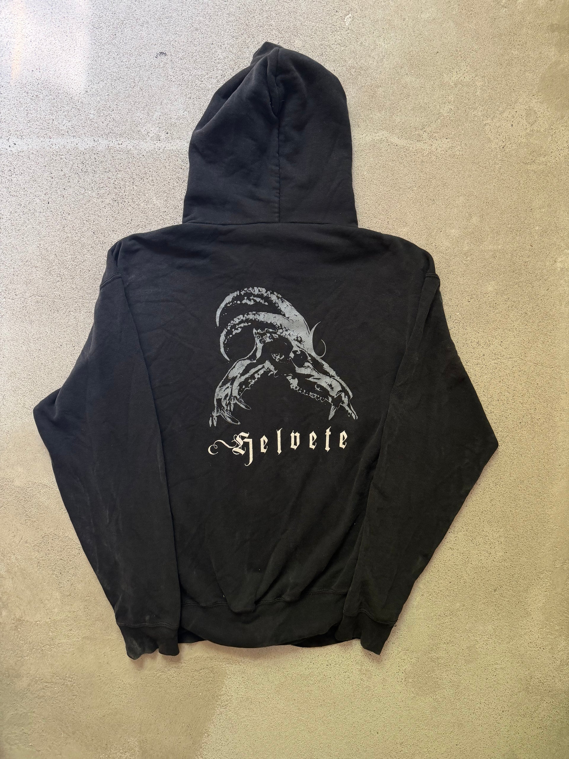 2000s Nasum Helvete Zip Hoodie | Size M