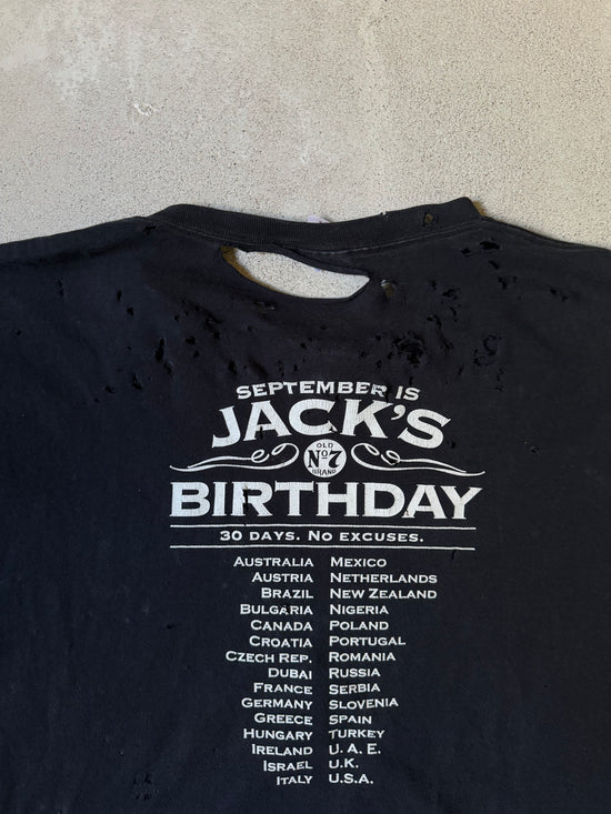 2000s Jack Daniel’s Distressed Tee | Size XL