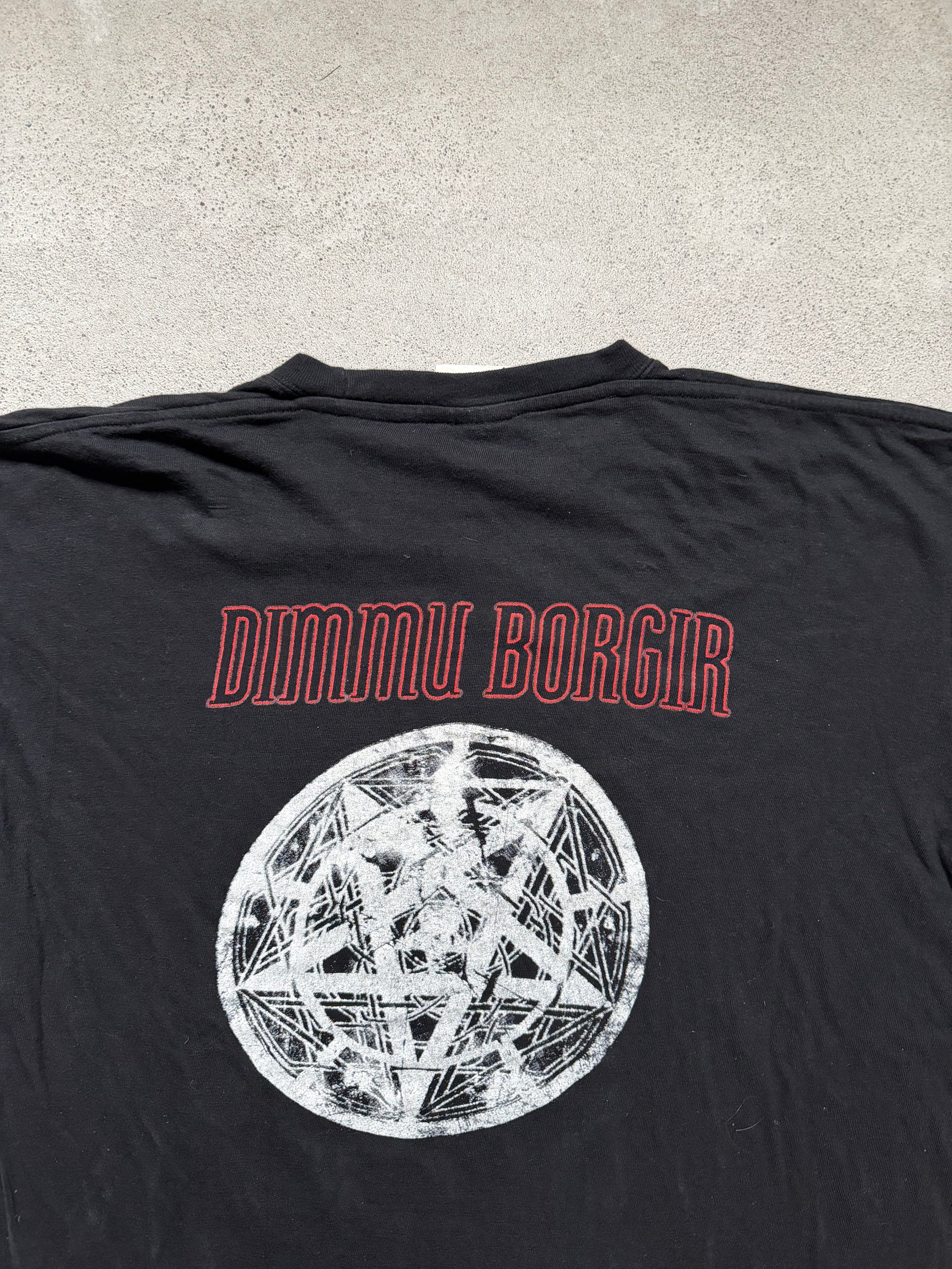 2000s Dimmu Borgir 2001 T-Shirt | Size L
