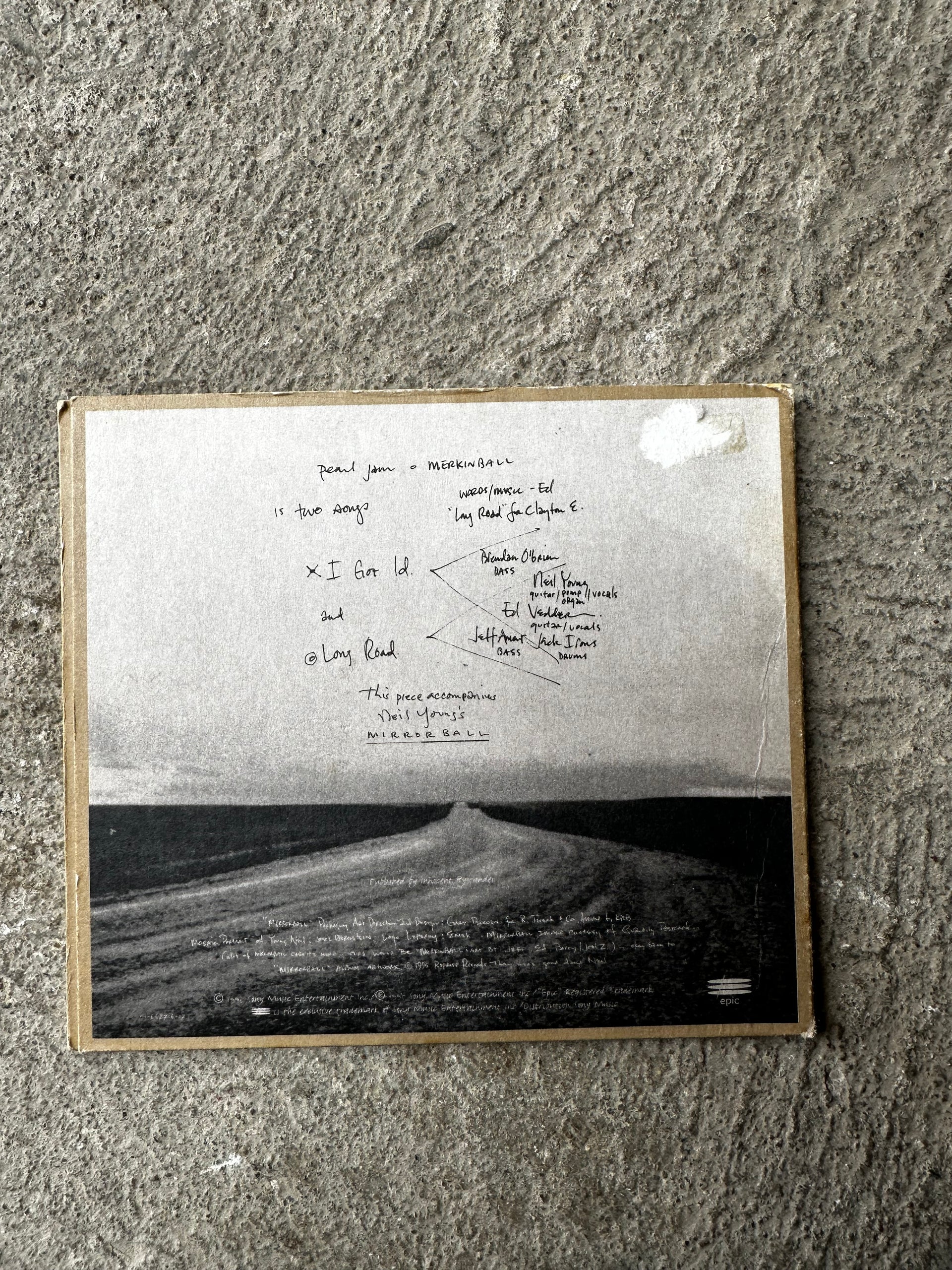 Pearl Jam – Merkinball (1995 CD Single)
