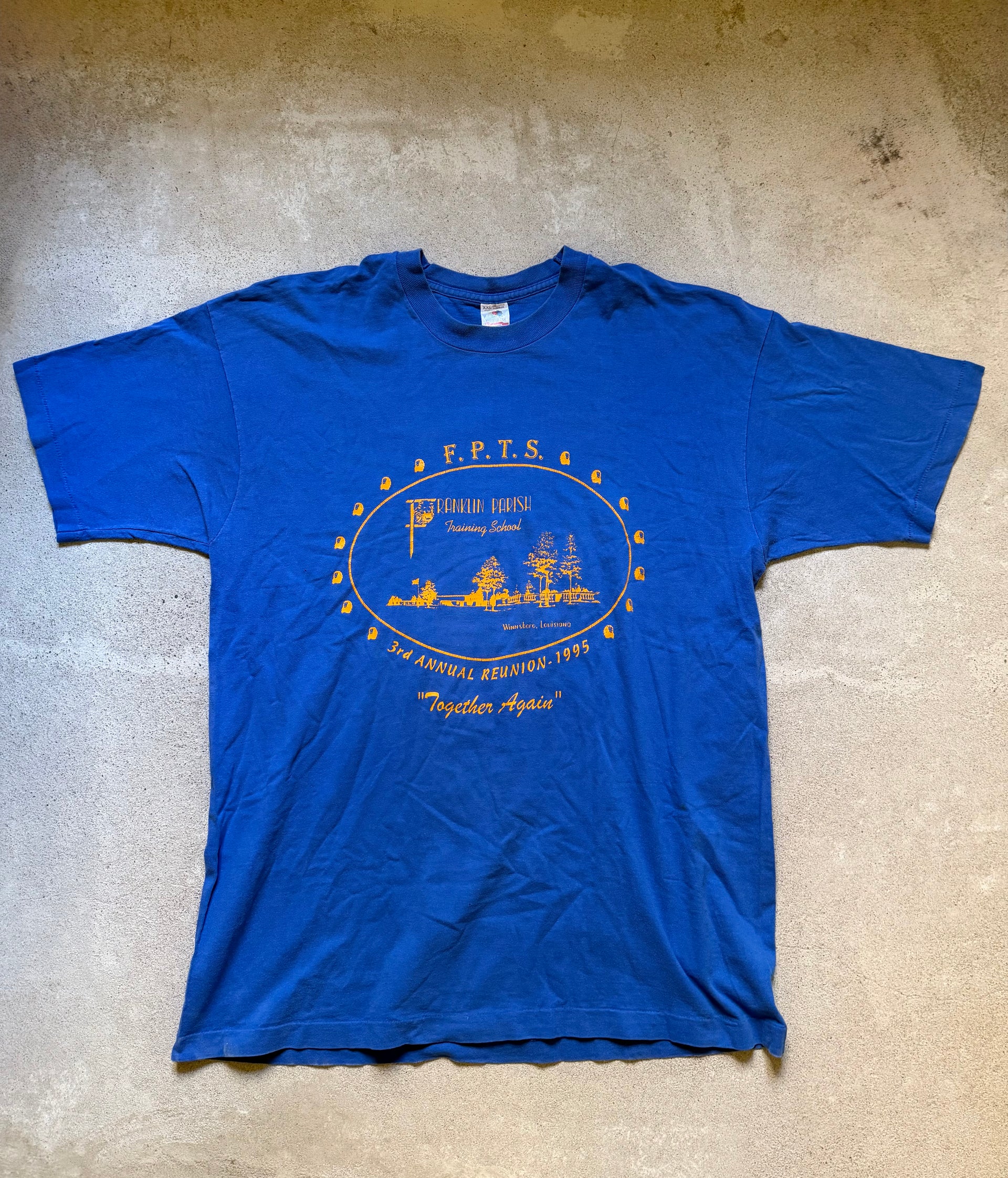 90s Franklin Parish Training School Tee| Size XXL