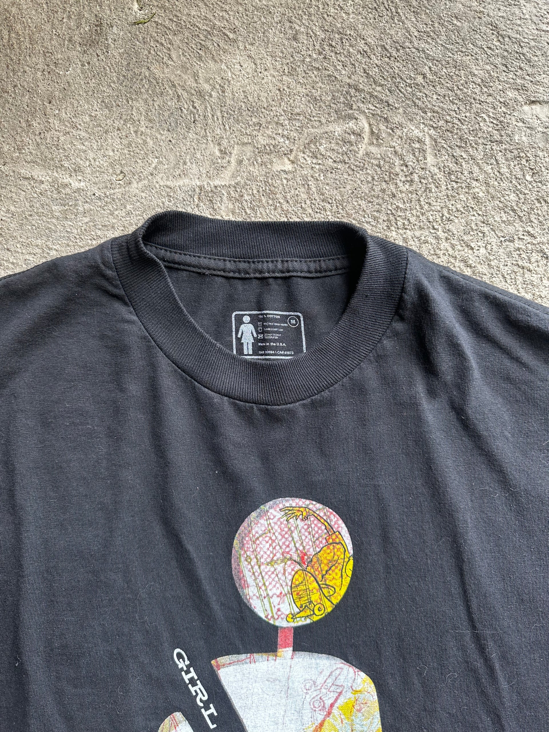Vintage Girl Skateboards Made in USA Tee | Size M