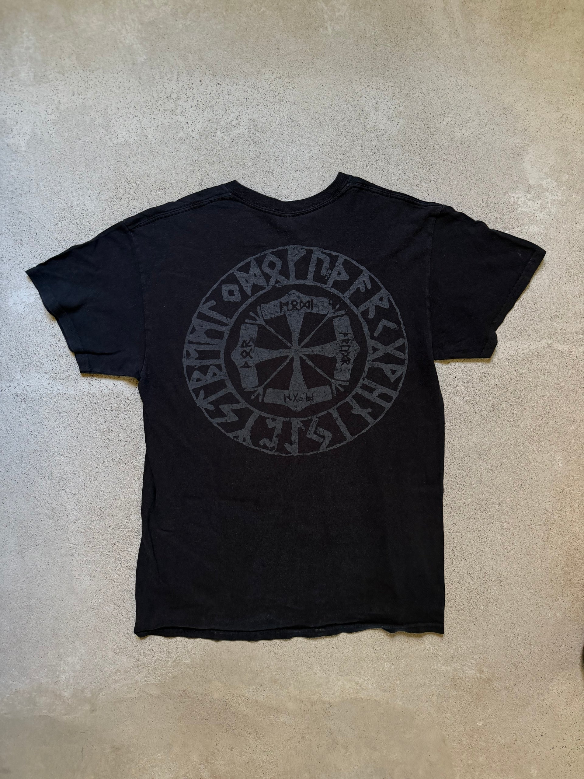 2000s Amon Amarth Double Print T-Shirt | Size L