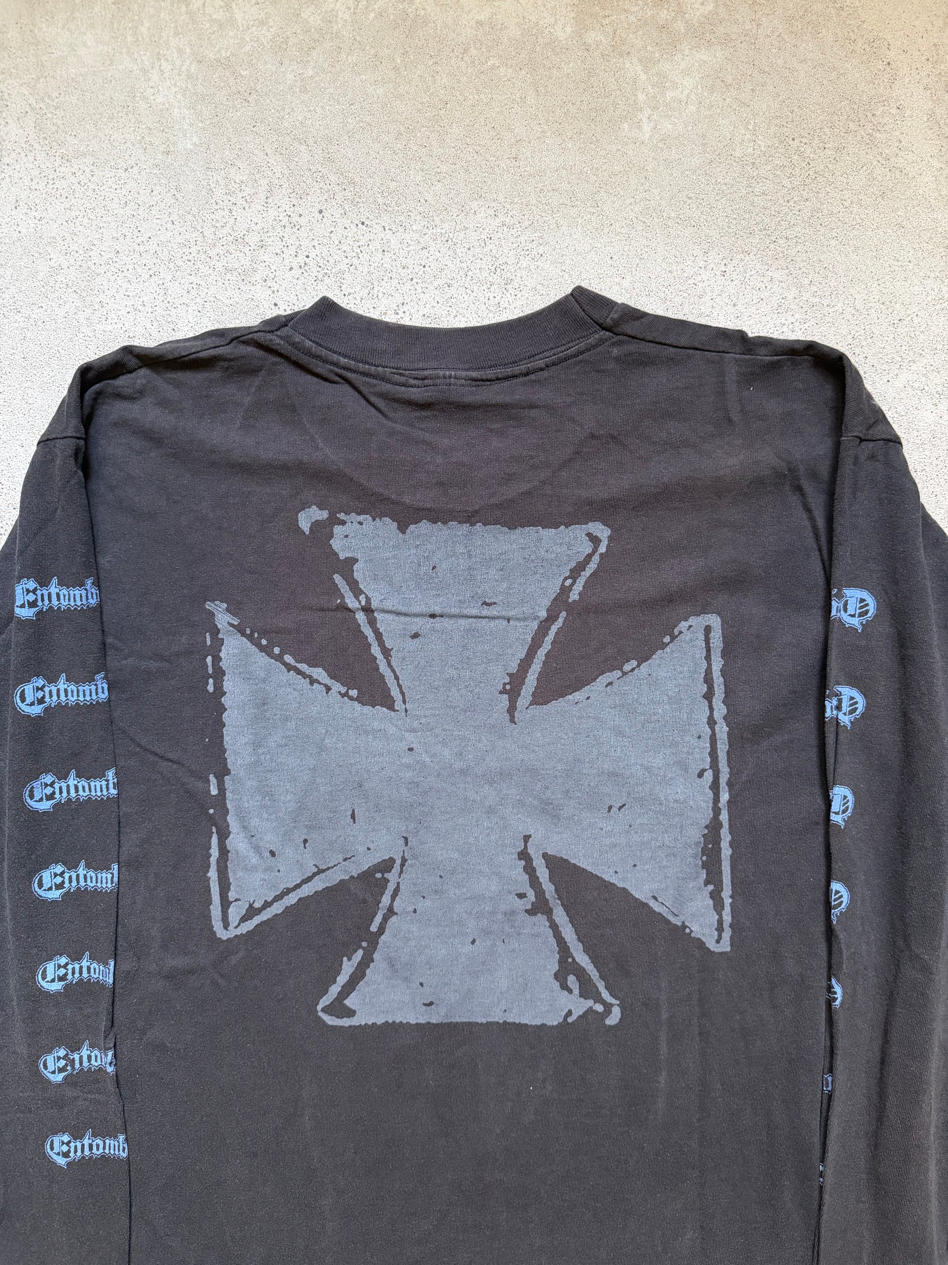 90s Entombed Clandestine 1991 Longsleeve |XL