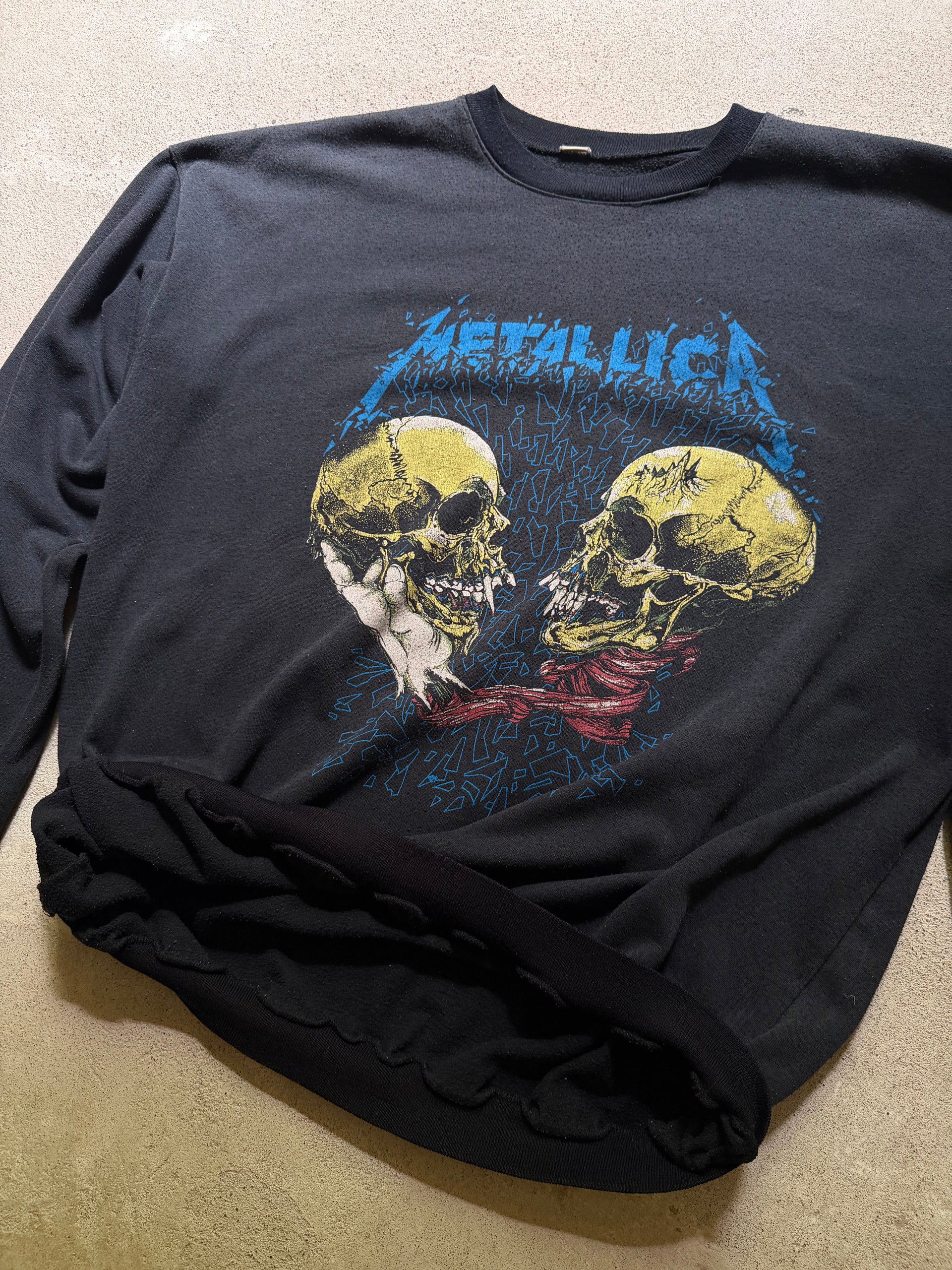 90s Metallica Sad But True Sweatshirt | Size XL