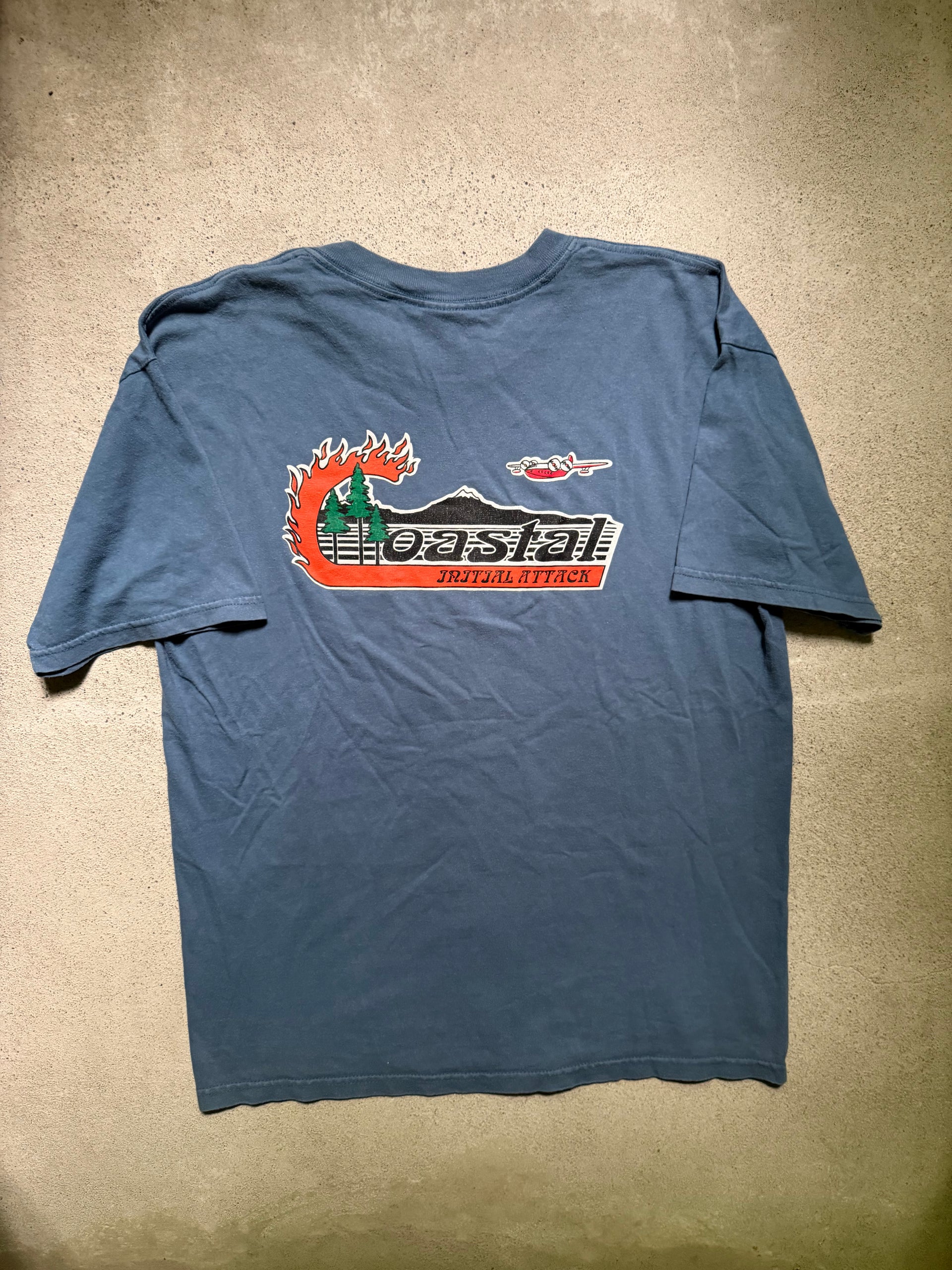 2000s Coastal Guardian T-Shirt | Size L