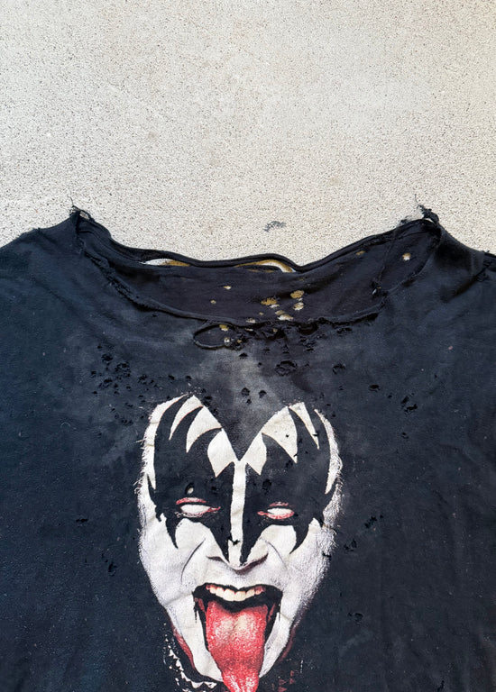 2000s KISS Destroyed Tee | Size L