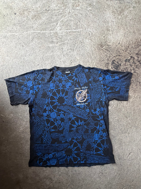 90s Page & Plant World Tour 1995 AOP Tee | Size XL