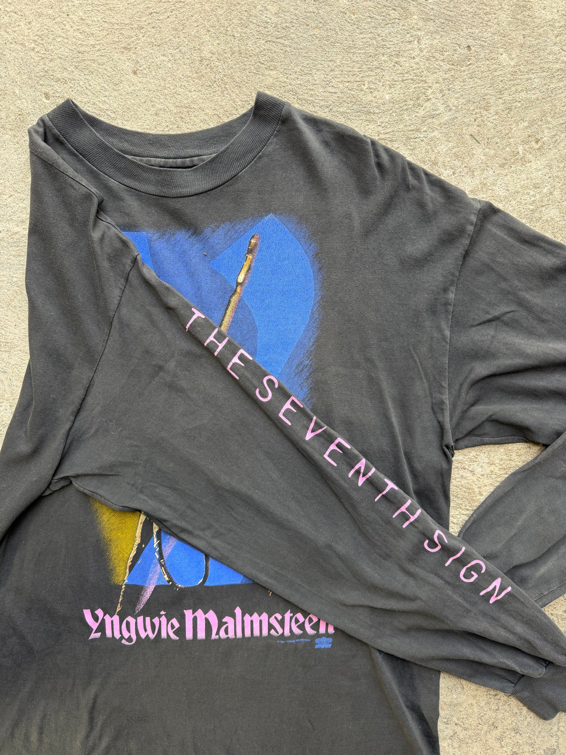 Yngwie Malmsteen The Seventh Sign World Tour 1994 Longsleeve | Size L