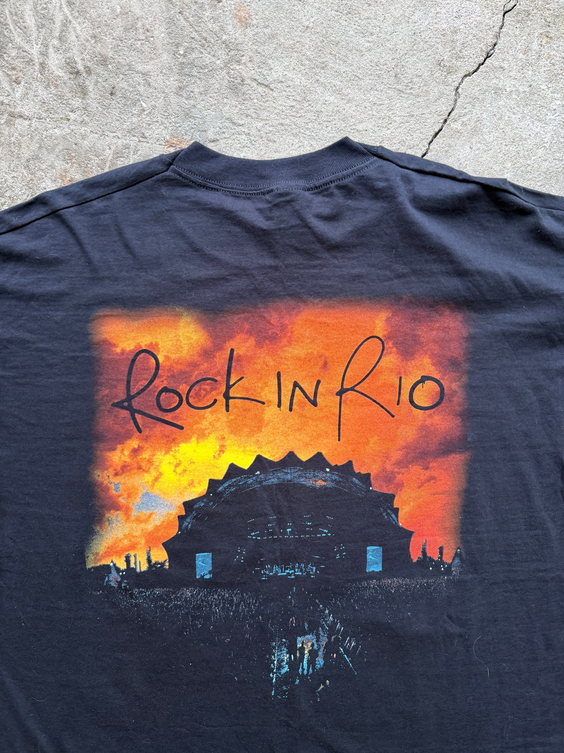 00s Iron Maiden Rock in Rio 2002 Tour Tee | Size XL