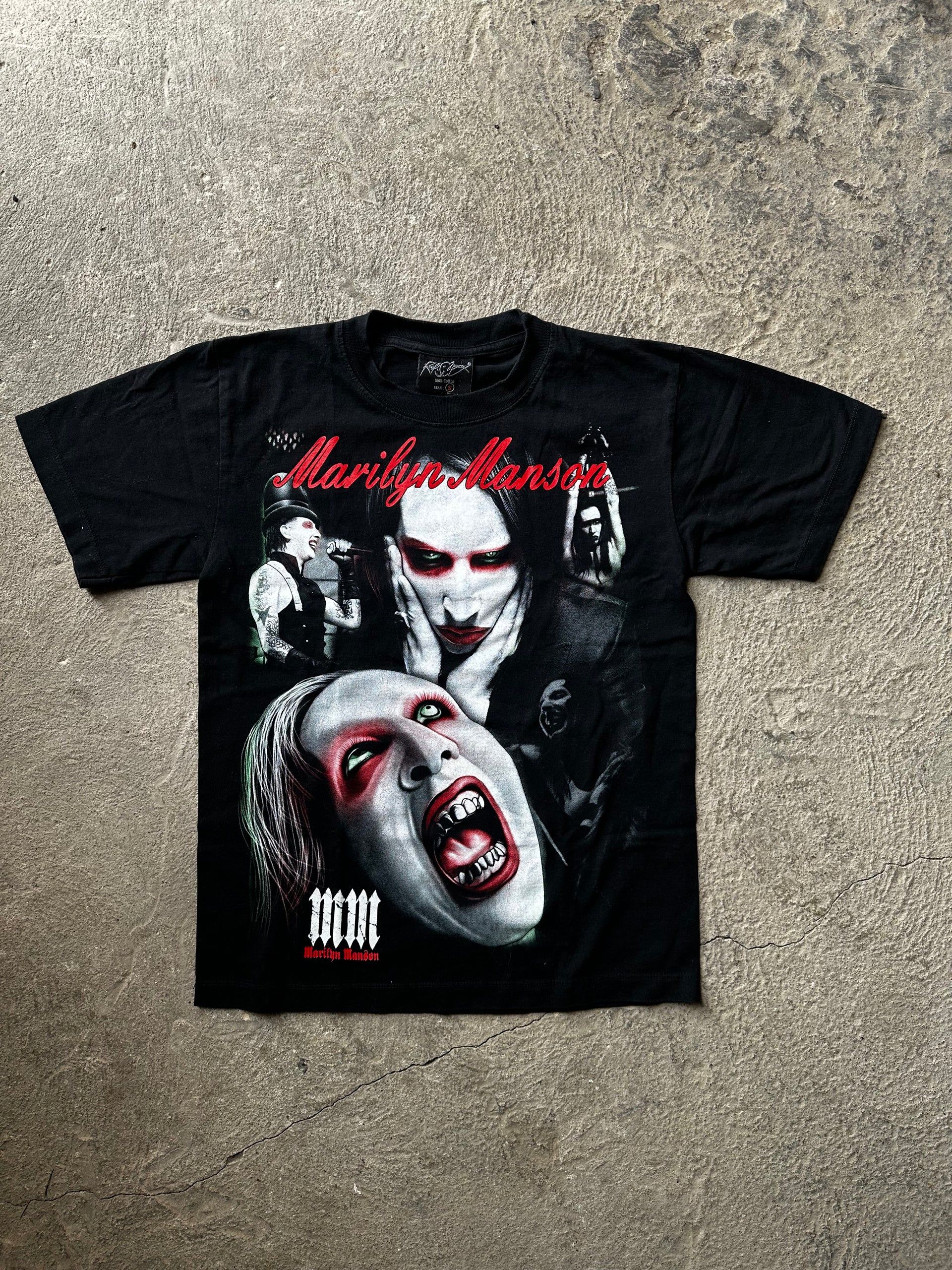 Marilyn Manson Double Sided Vintage Tee | Size S